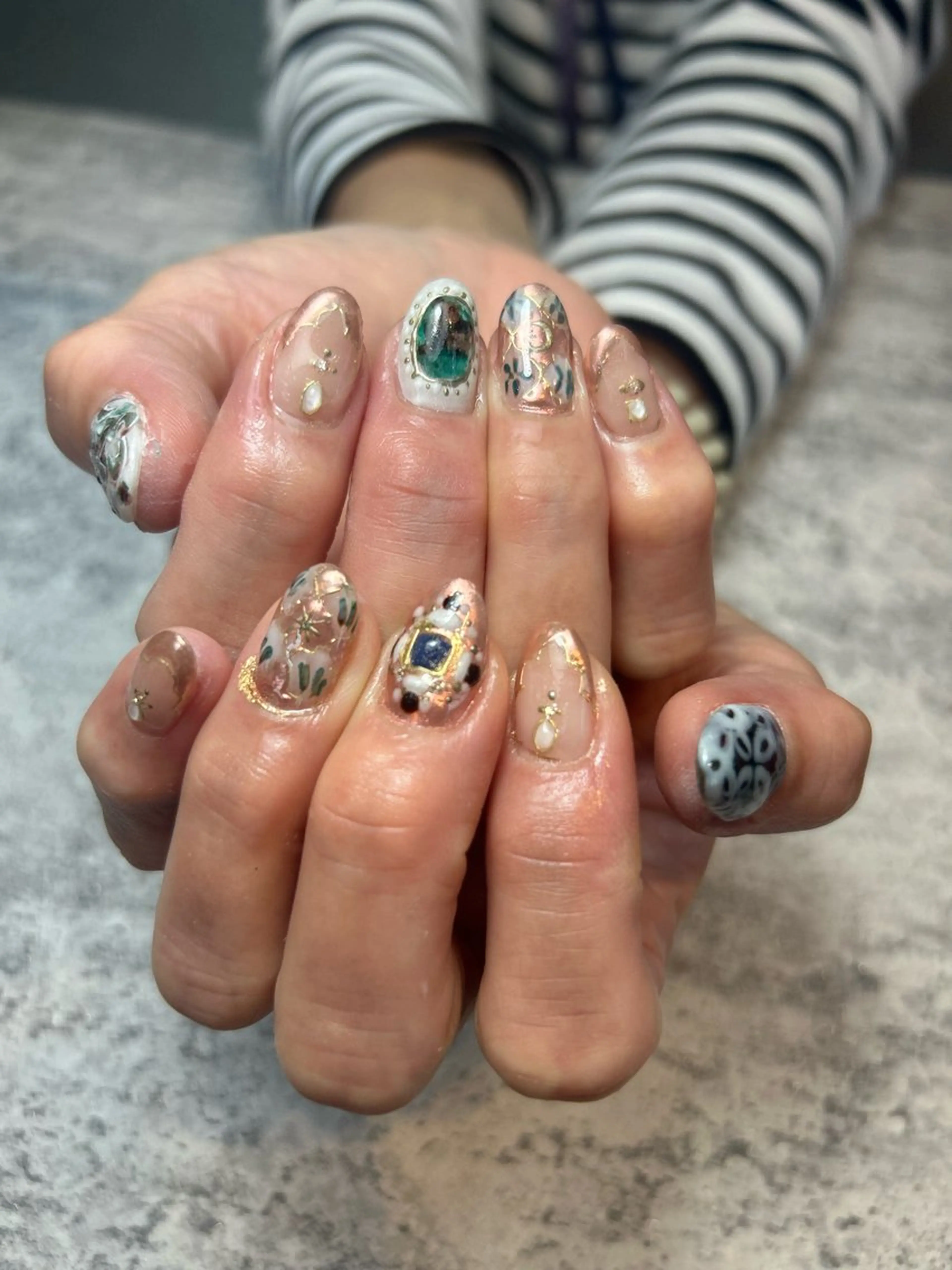 ネイル ネイルサロンmuumii所属・東十条muumii ネイルまつ毛のネイルデザイン