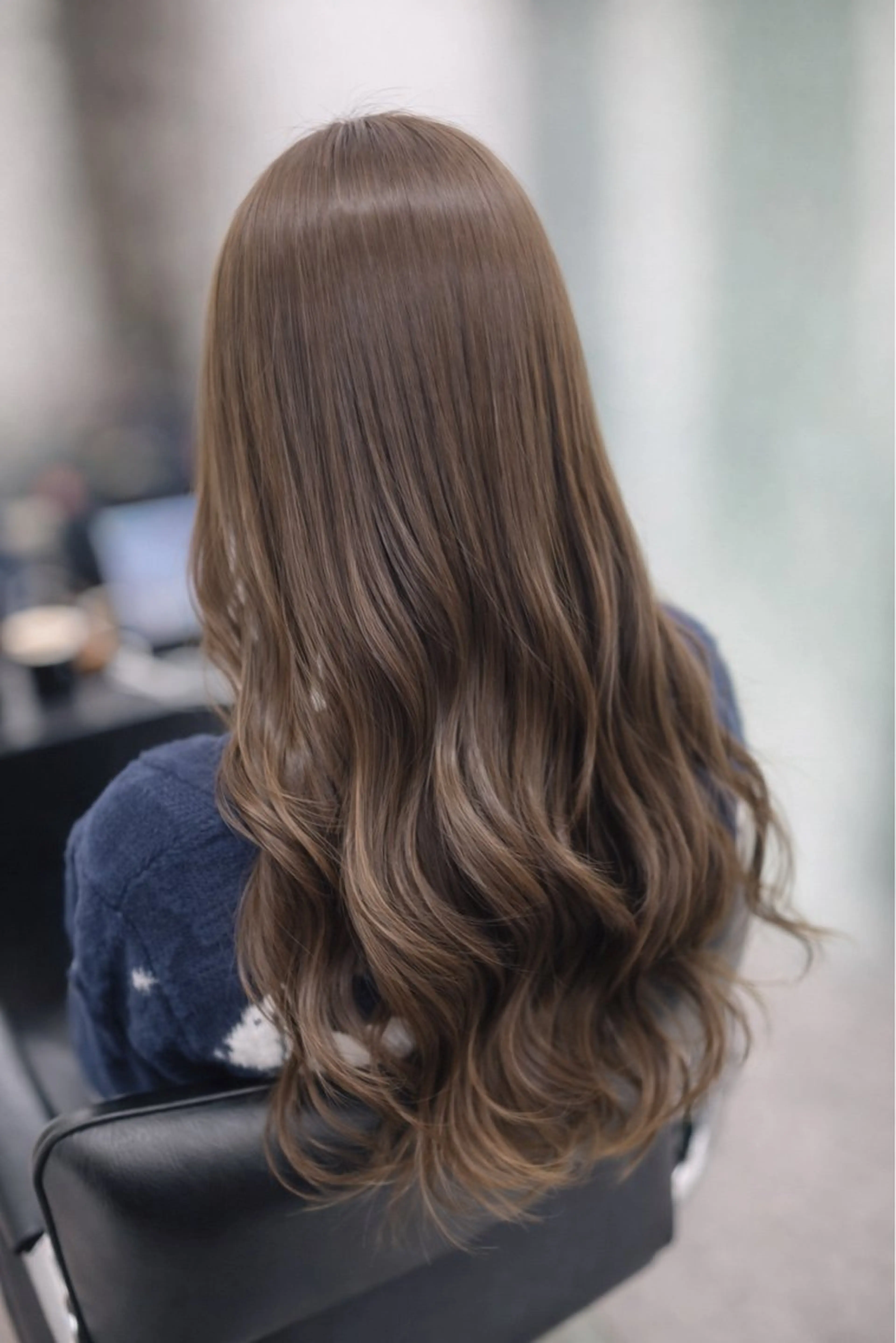 セミロング カラー ベージュカラー オリーブベージュ カット ヘアカラー トリートメント 💗大人艶×髪質改善 カラー💗AYAKIのヘアスタイル