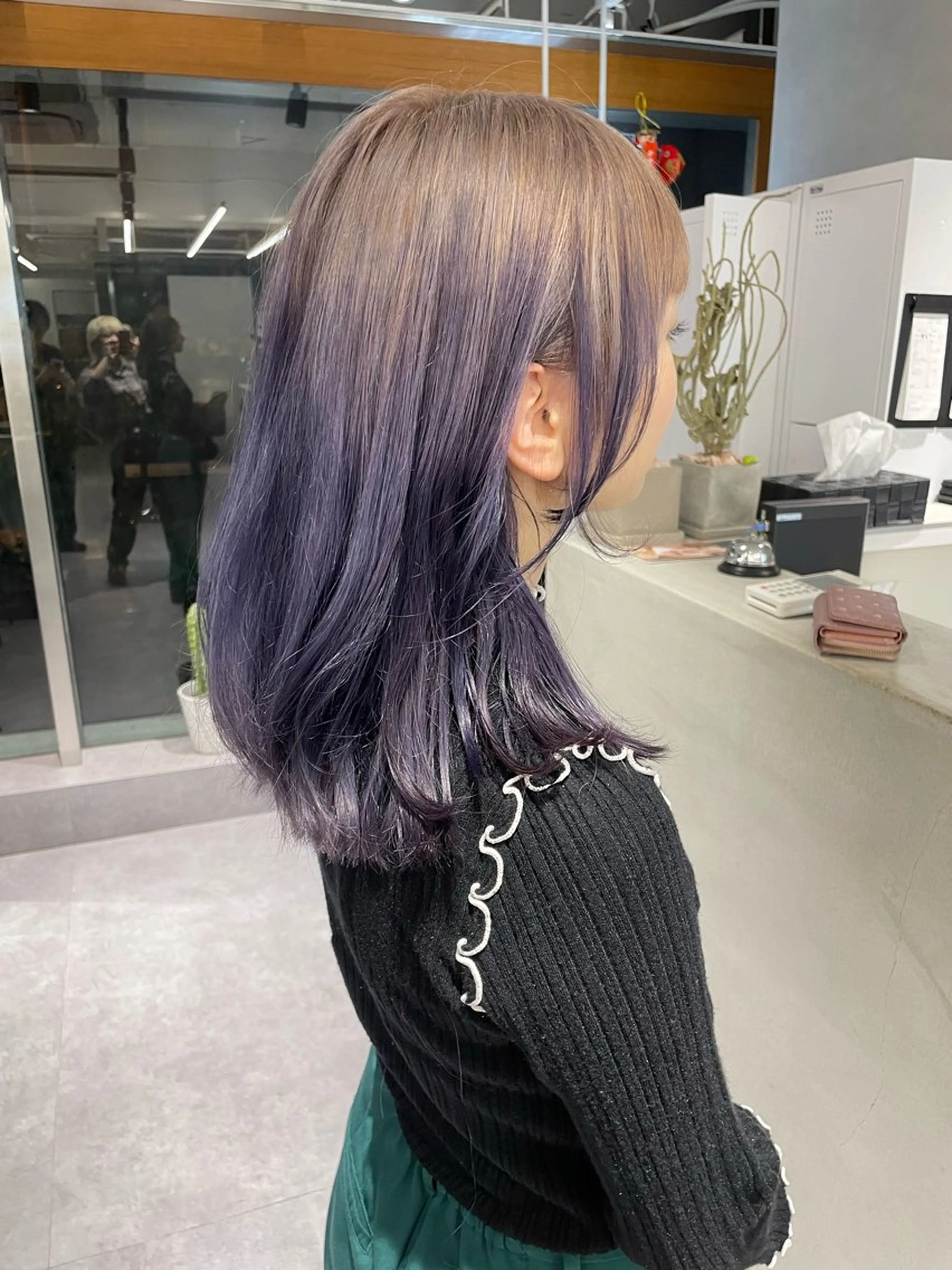 カラー 渡辺春衣 ☆カットモデル募集のヘアスタイル