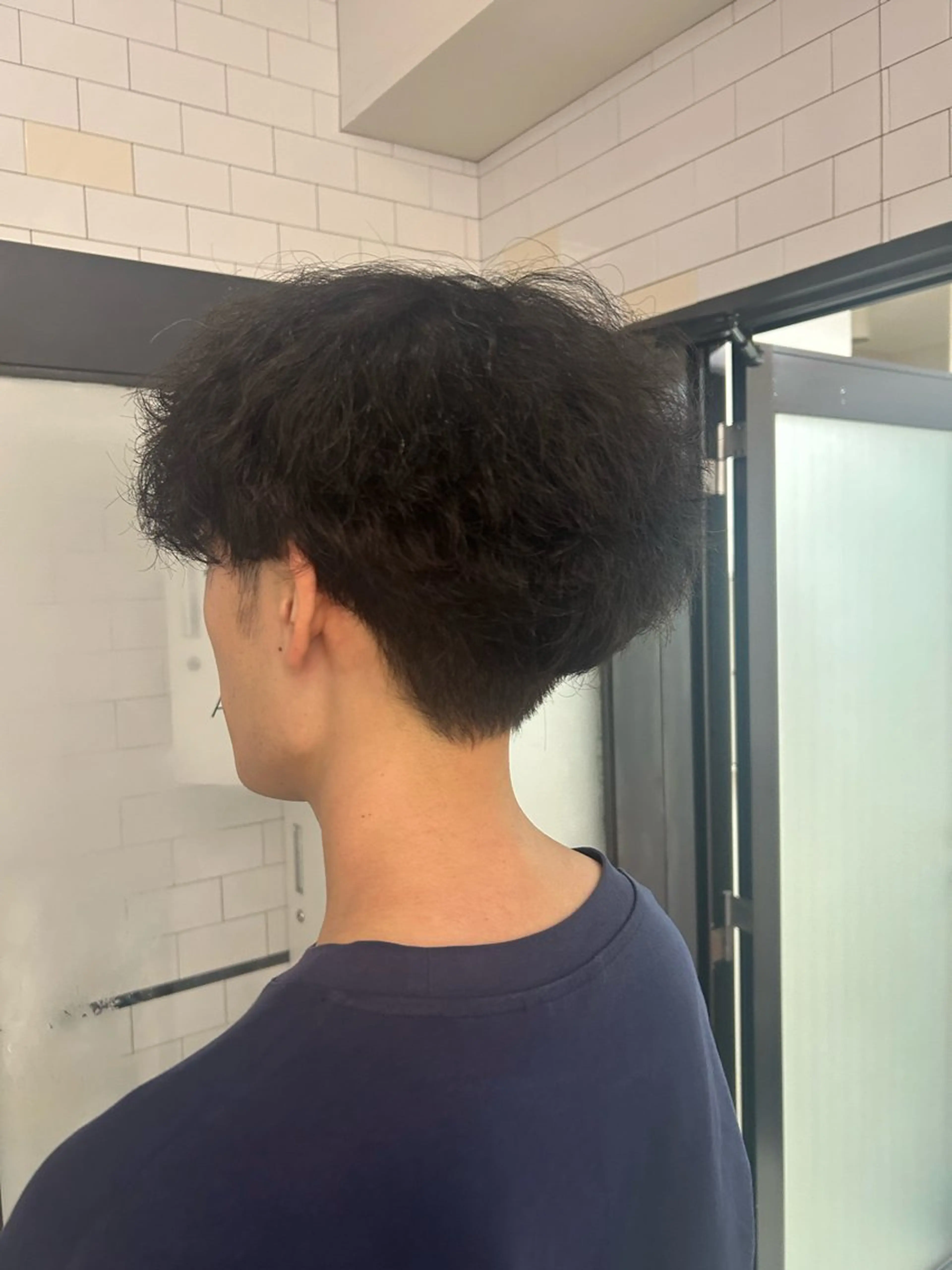 ショート パーマ メンズ メンズパーマ IT by ALBUM立川のヘアスタイル