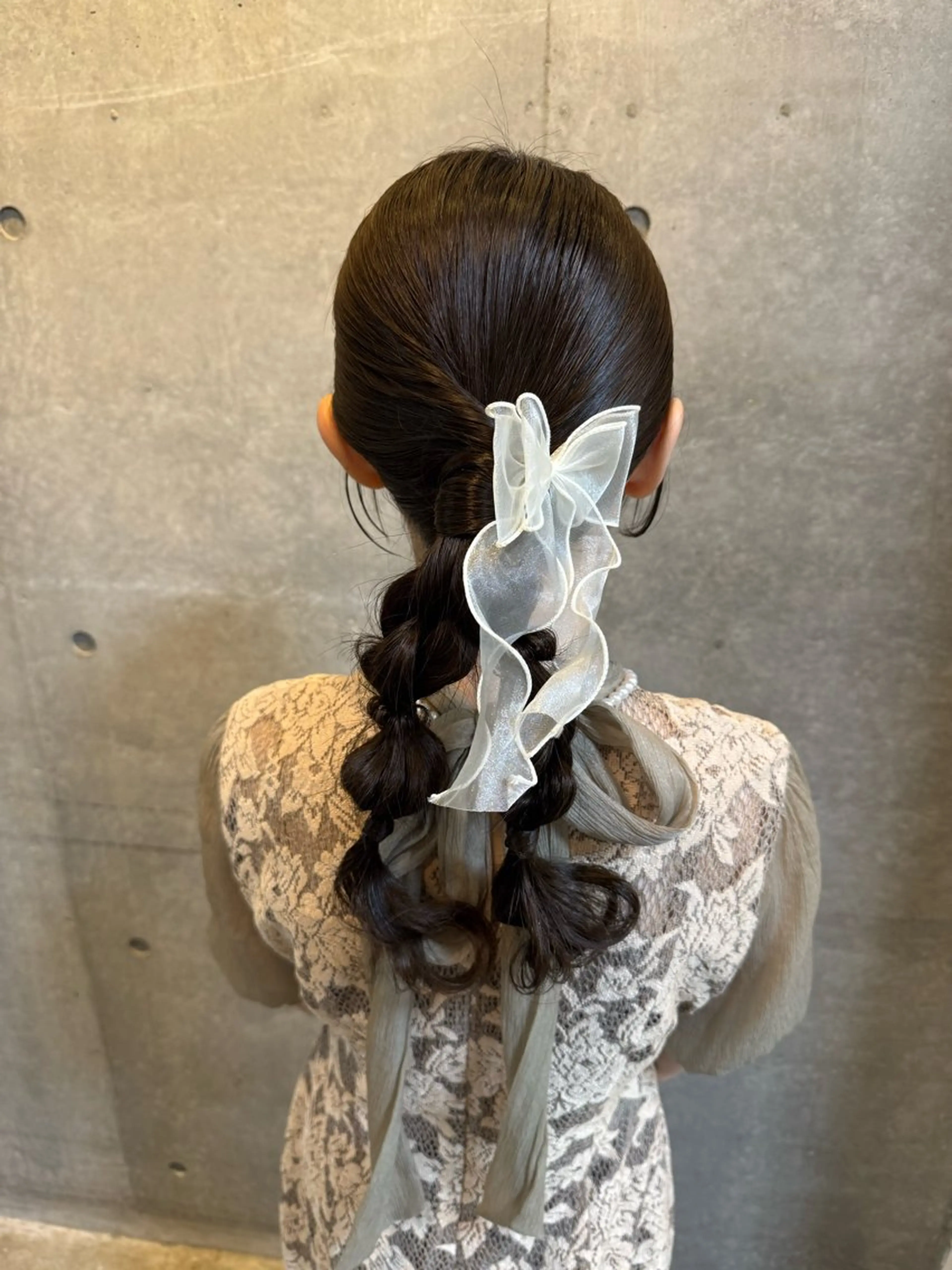 ヘアアレンジ ヘアセット 26日🙆‍♀️ 💐🤍理保のヘアスタイル