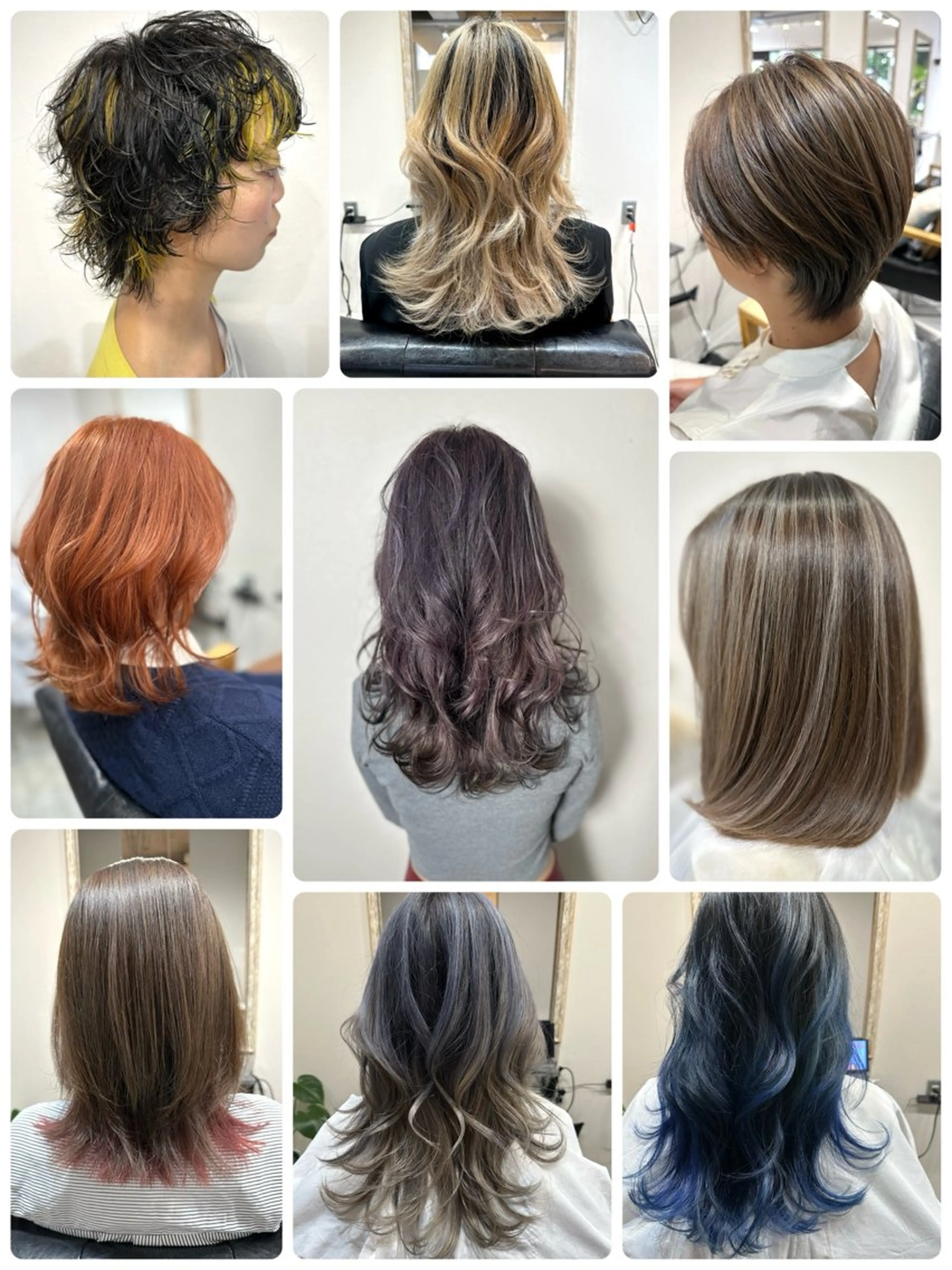 カット ヘアカラー パーマ 縮毛矯正 トリートメント ヘッドスパ ヘアセット 福西晃希 【艶髪・髪質改善】のヘアスタイル