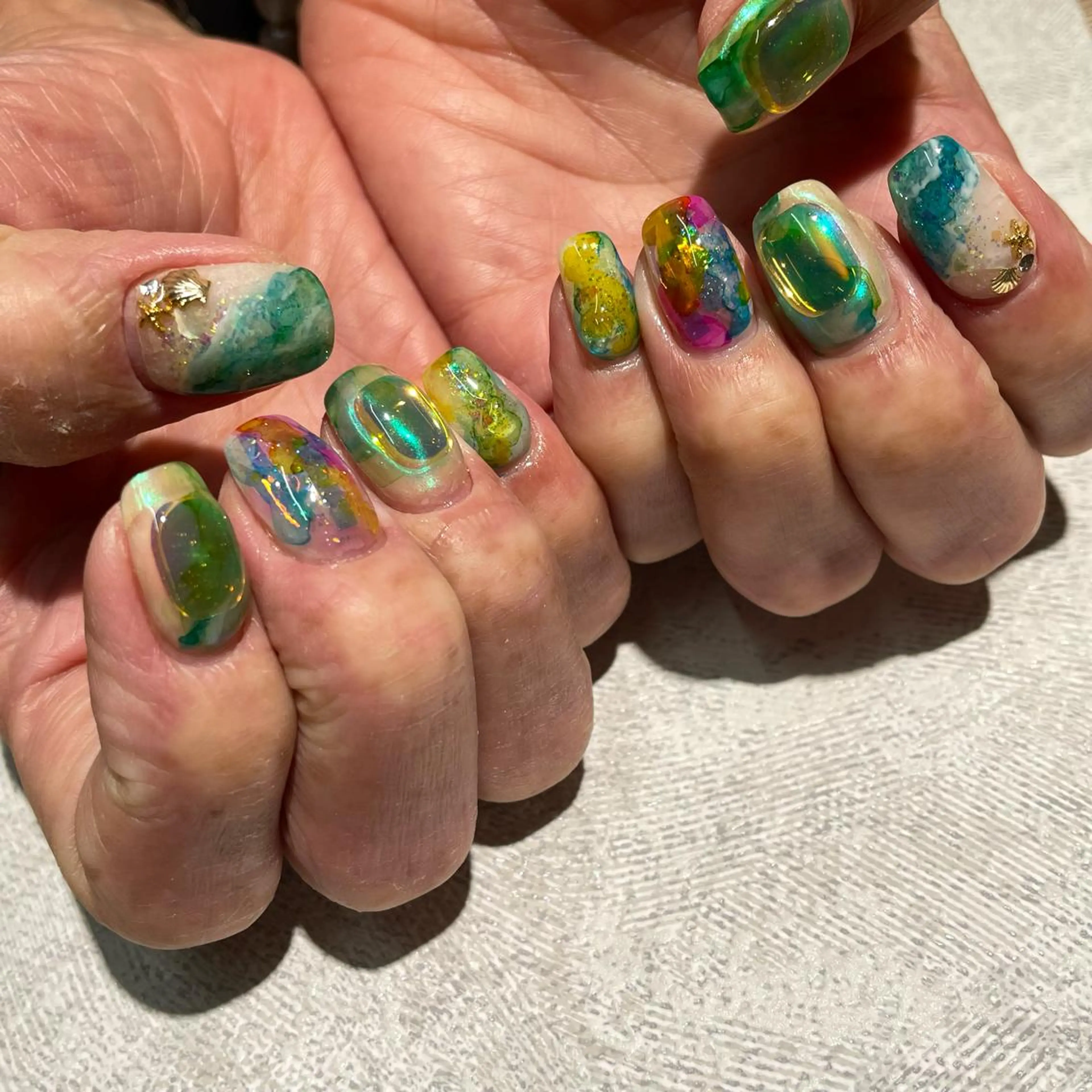 ネイル ハンドネイル ハンドケア nailsalon SuMILEのネイルデザイン