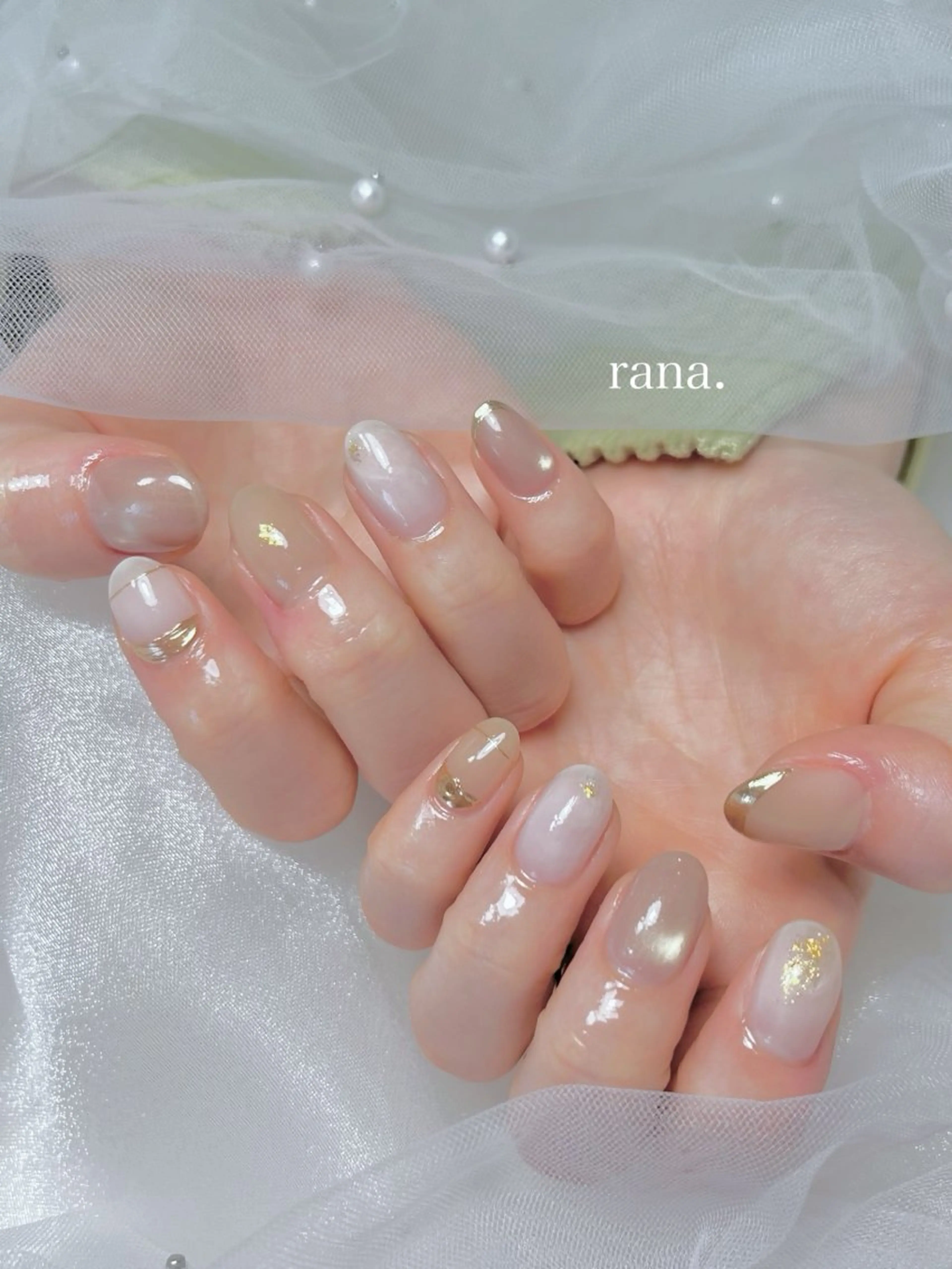 ネイル ハンドネイル rana プライベートサロンのネイルデザイン