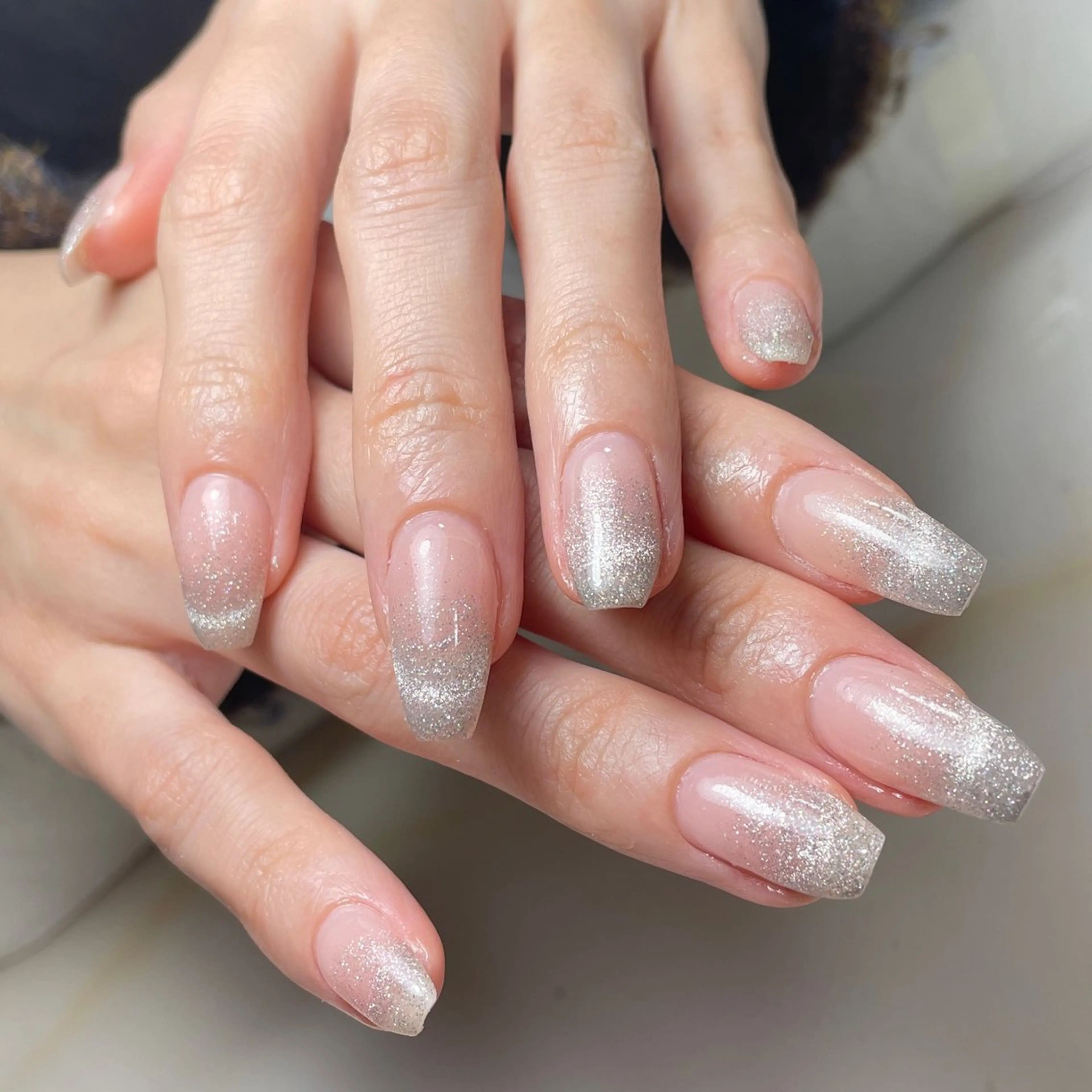 ネイル アートネイル フレンチネイル ジェルネイル グラデーション 韓国ネイル ハンドネイル 久保田 マリコのネイルデザイン