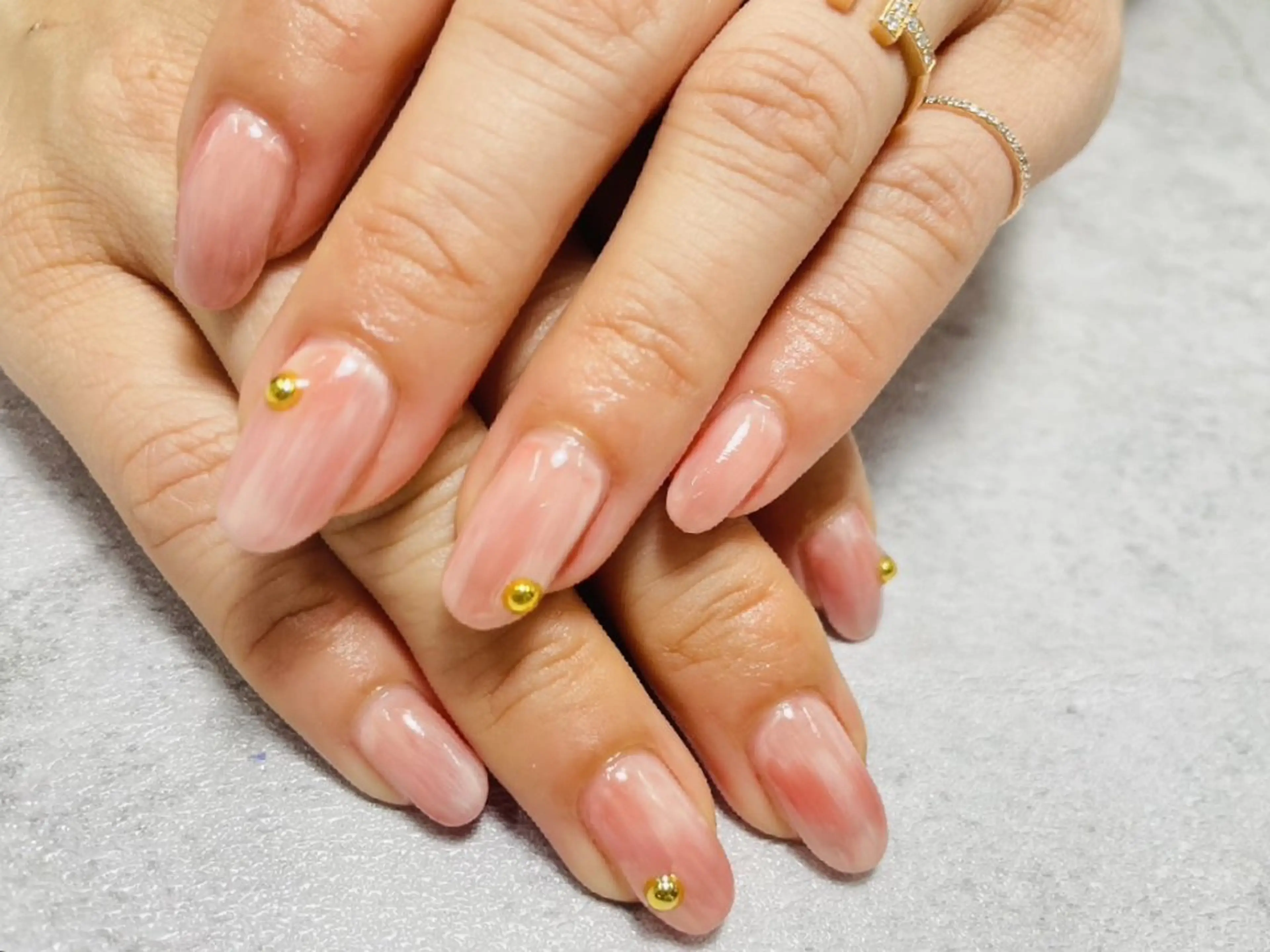 ネイル シンプルネイル k+1💅 Kanaeのネイルデザイン