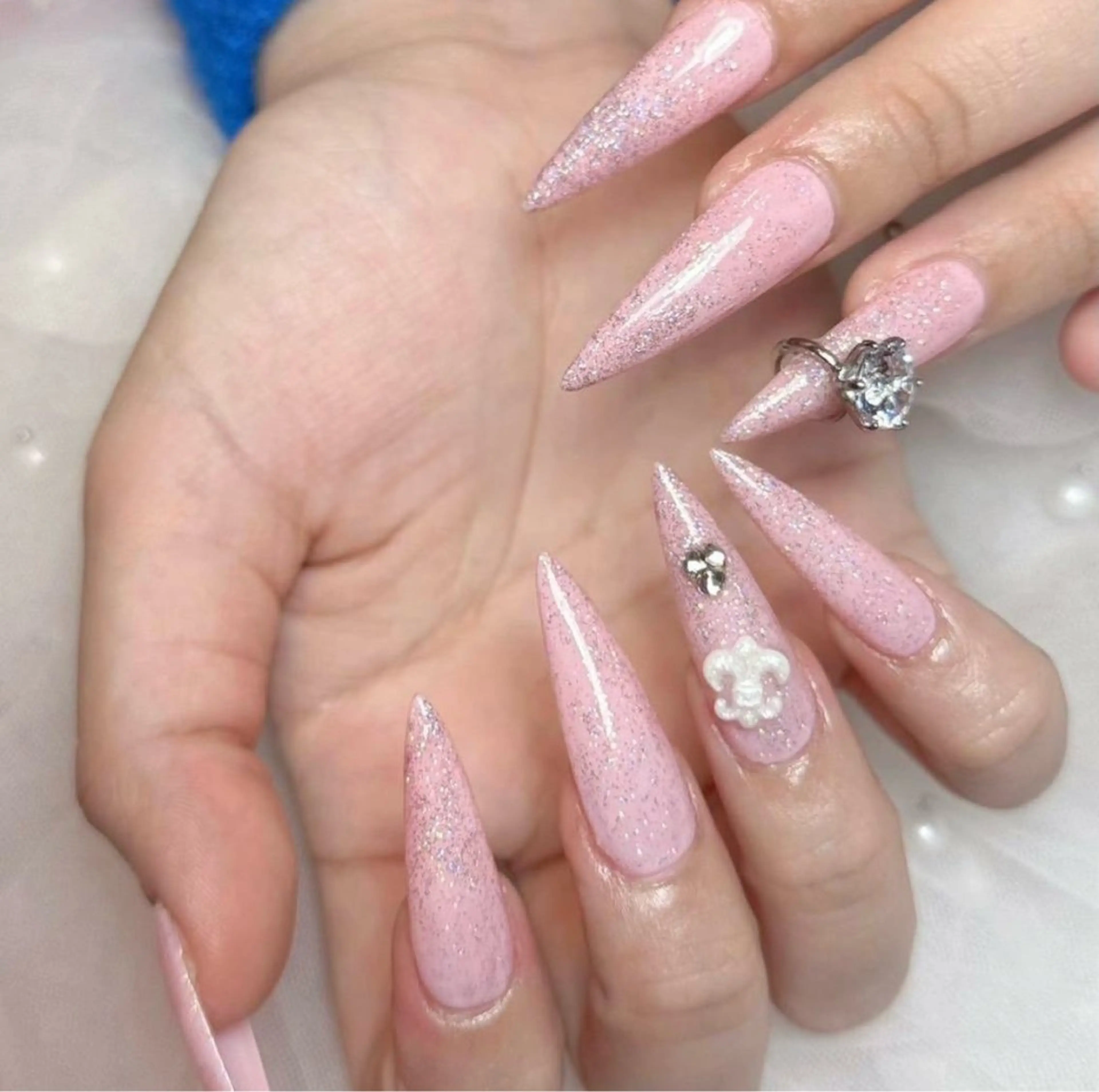 ネイル 韓国ネイル 持ち込み 冬ネイル Nihonthy Nail 新宿のネイルデザイン
