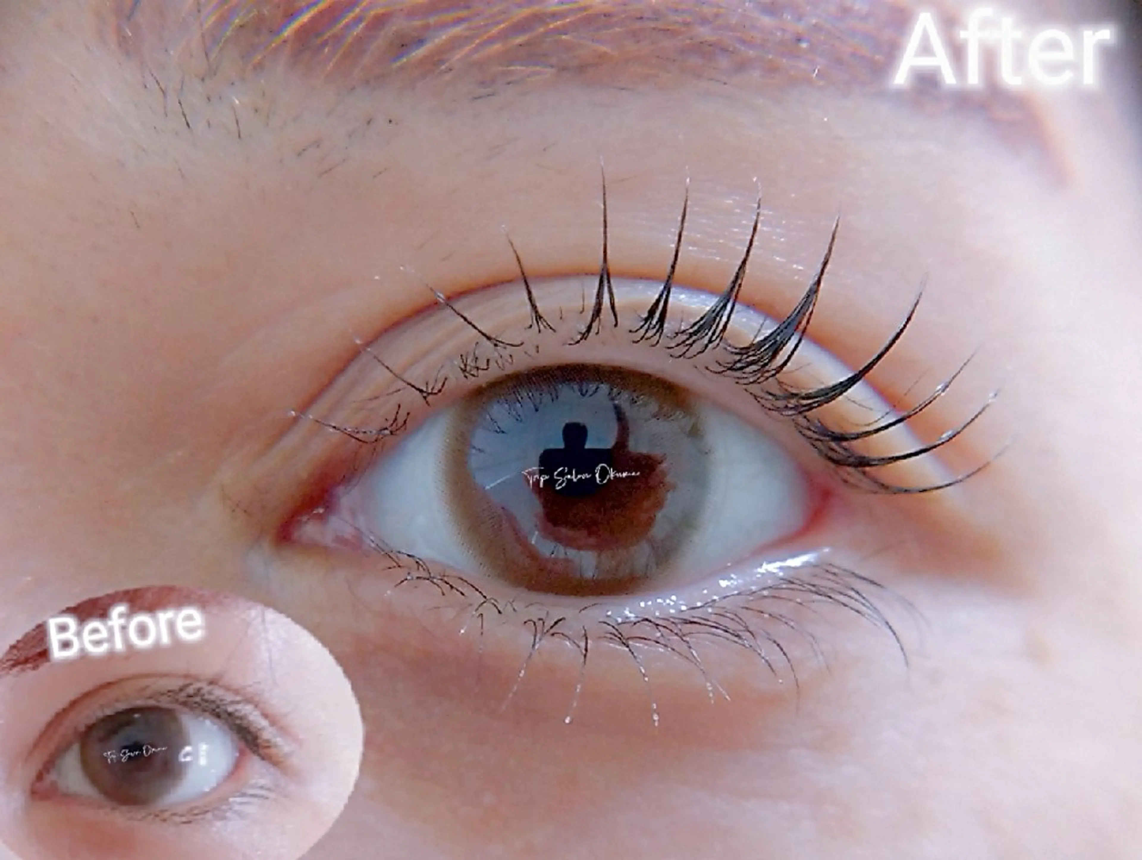 マツエク・マツパ 下まつげエクステ 一重×まつ毛パーマ ❤LEDまつぱ❤那覇 🅿️有、泉崎のマツエク・マツパデザイン