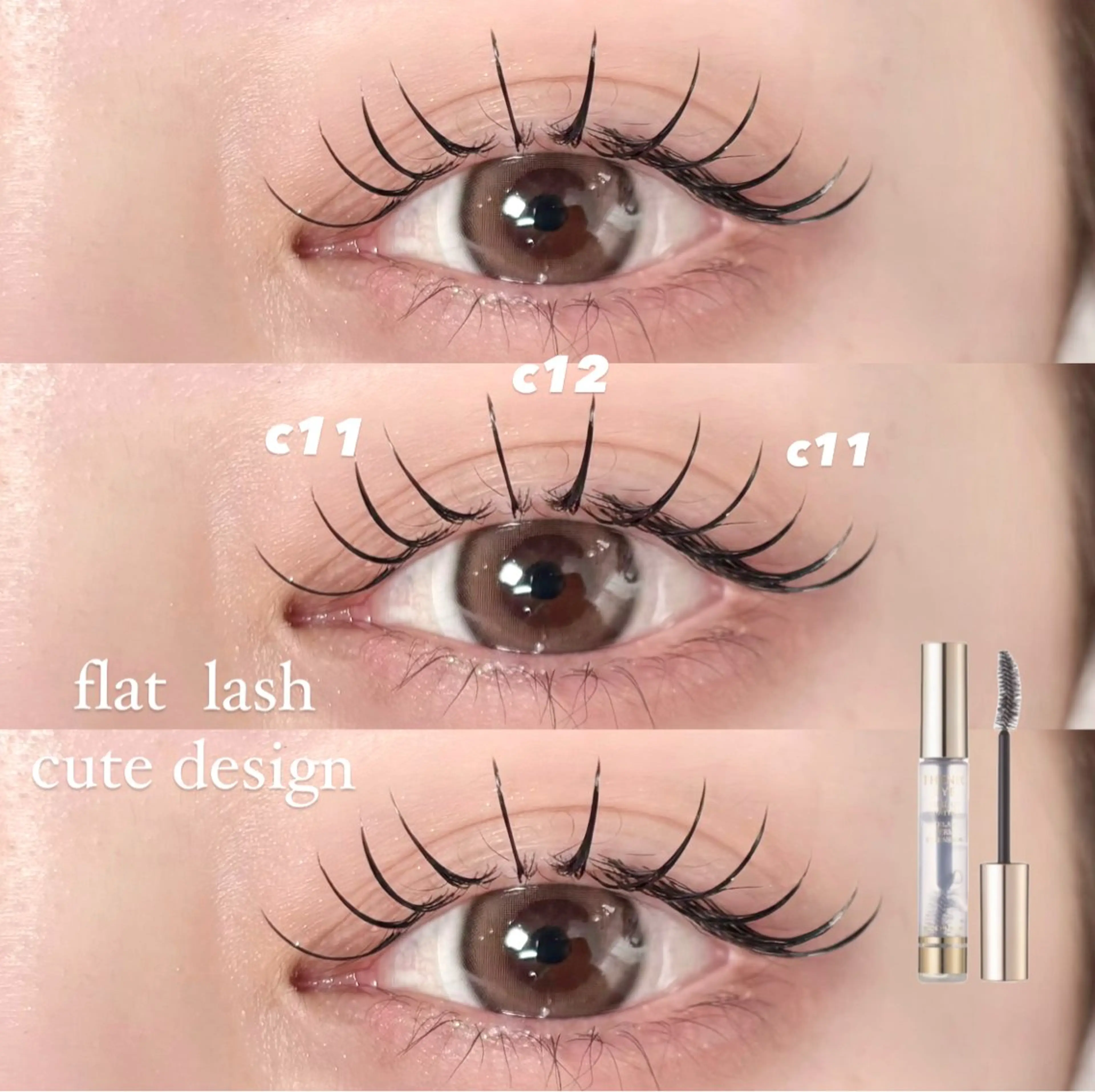 マツエク・マツパ Nixie nanamiのマツエク・マツパデザイン