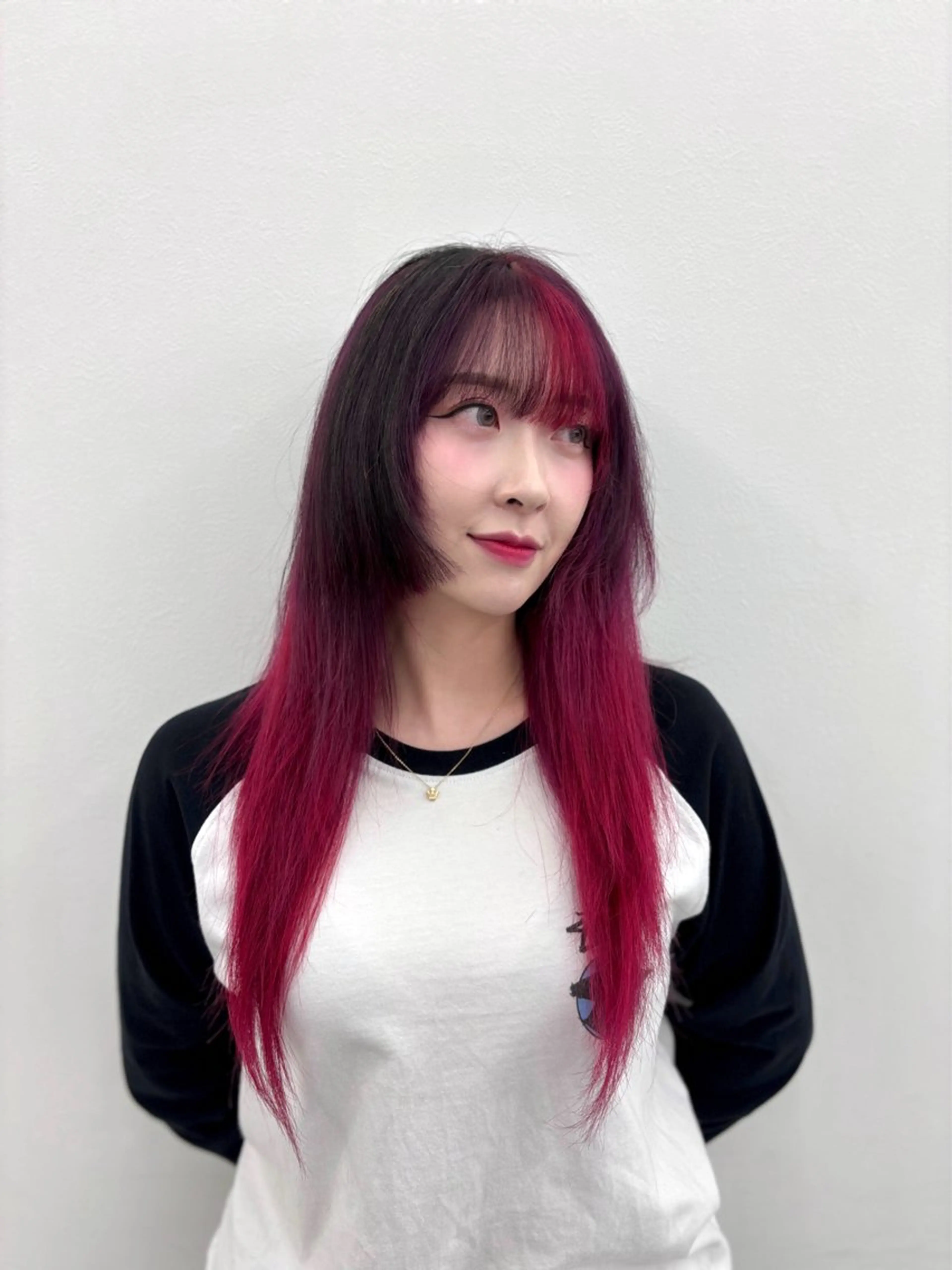 ロング カラー ヘアカラー ヘッドスパ ヘアセット 🫧韓国風透明感 ヘア🫧towaのヘアスタイル