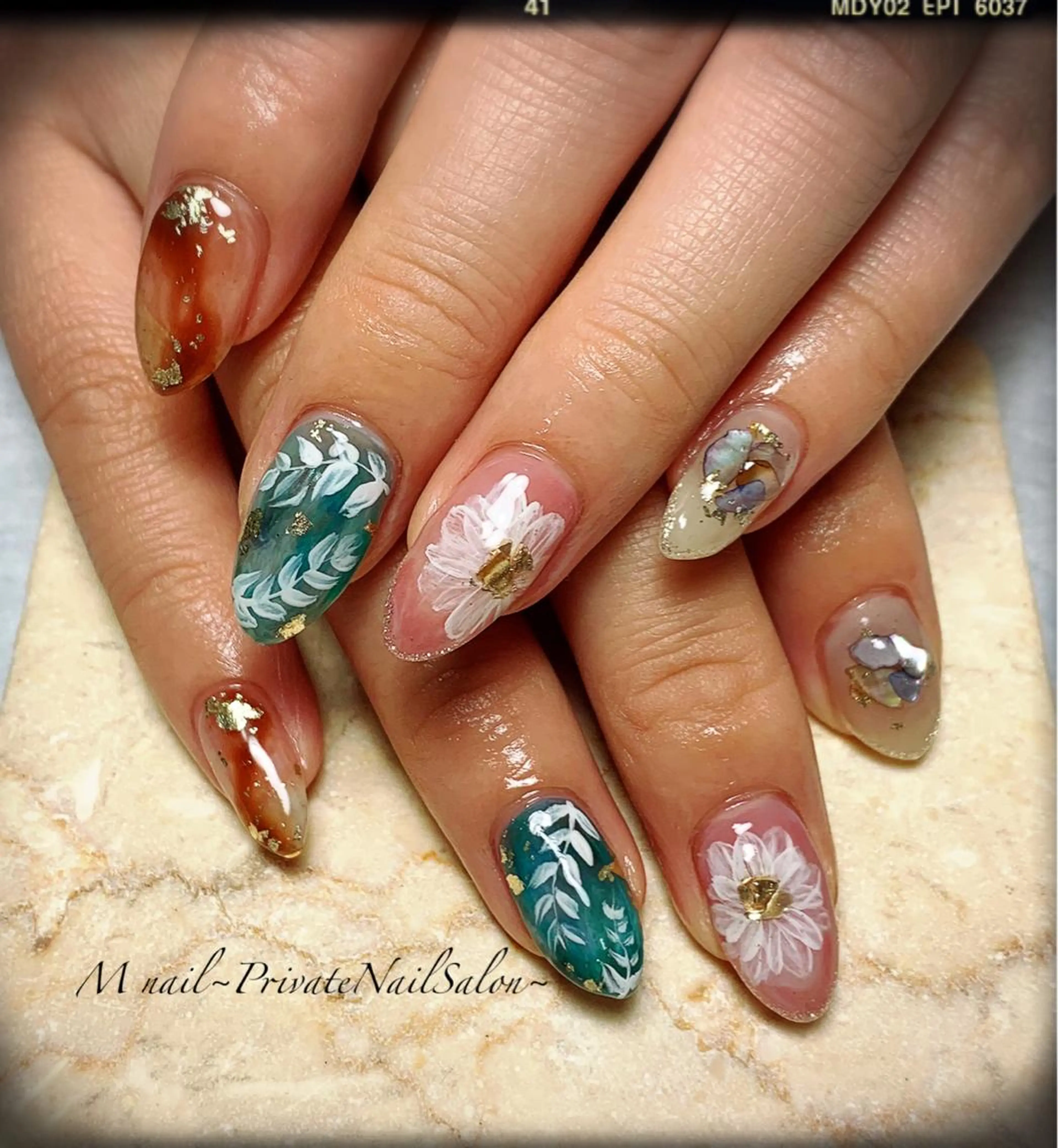 ネイル M nail 市原市ちはら台のネイルデザイン