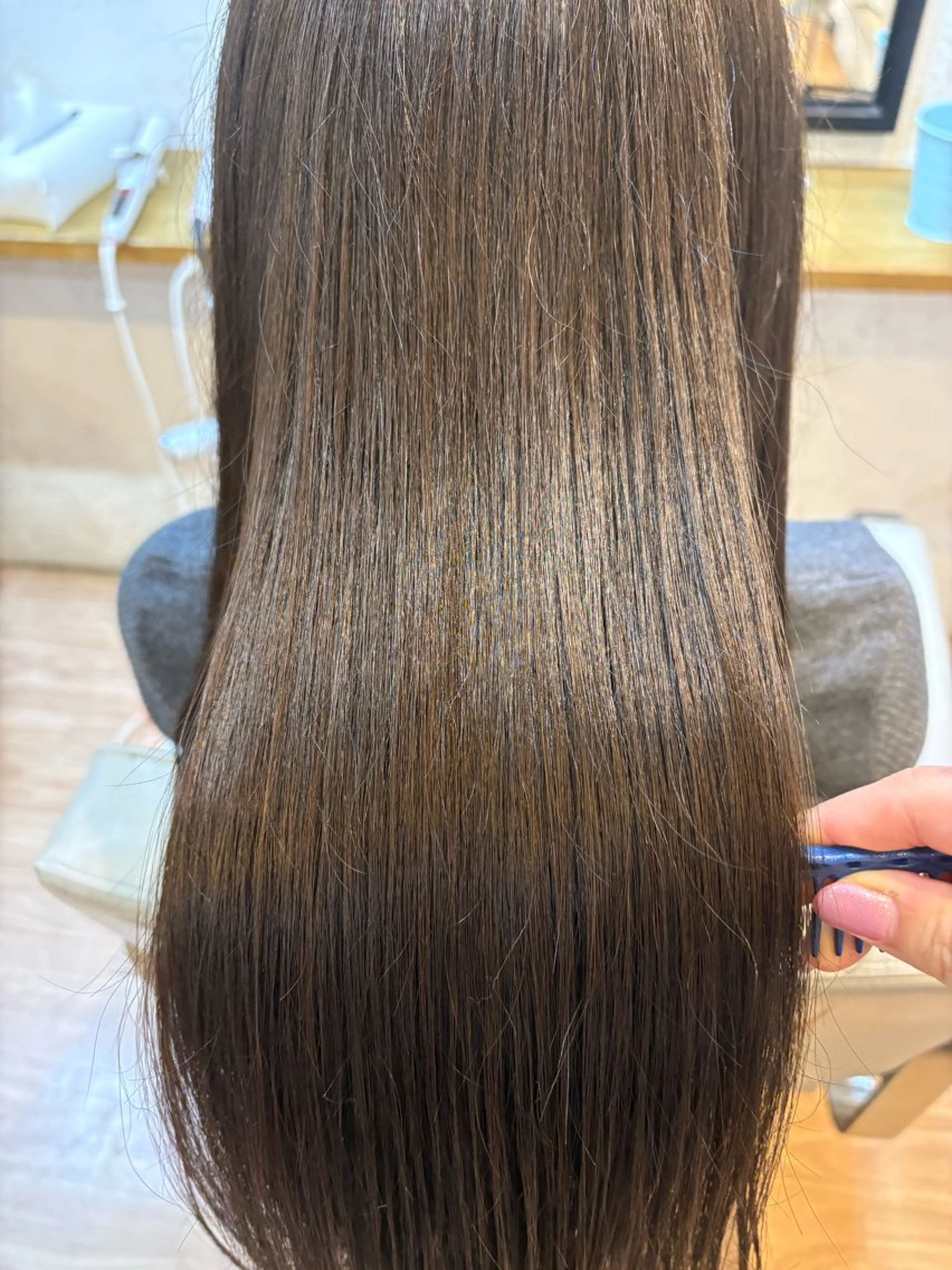 カラー カット ヘアカラー トリートメント 韓国ヘアー🇰🇷 MIWAのヘアスタイル