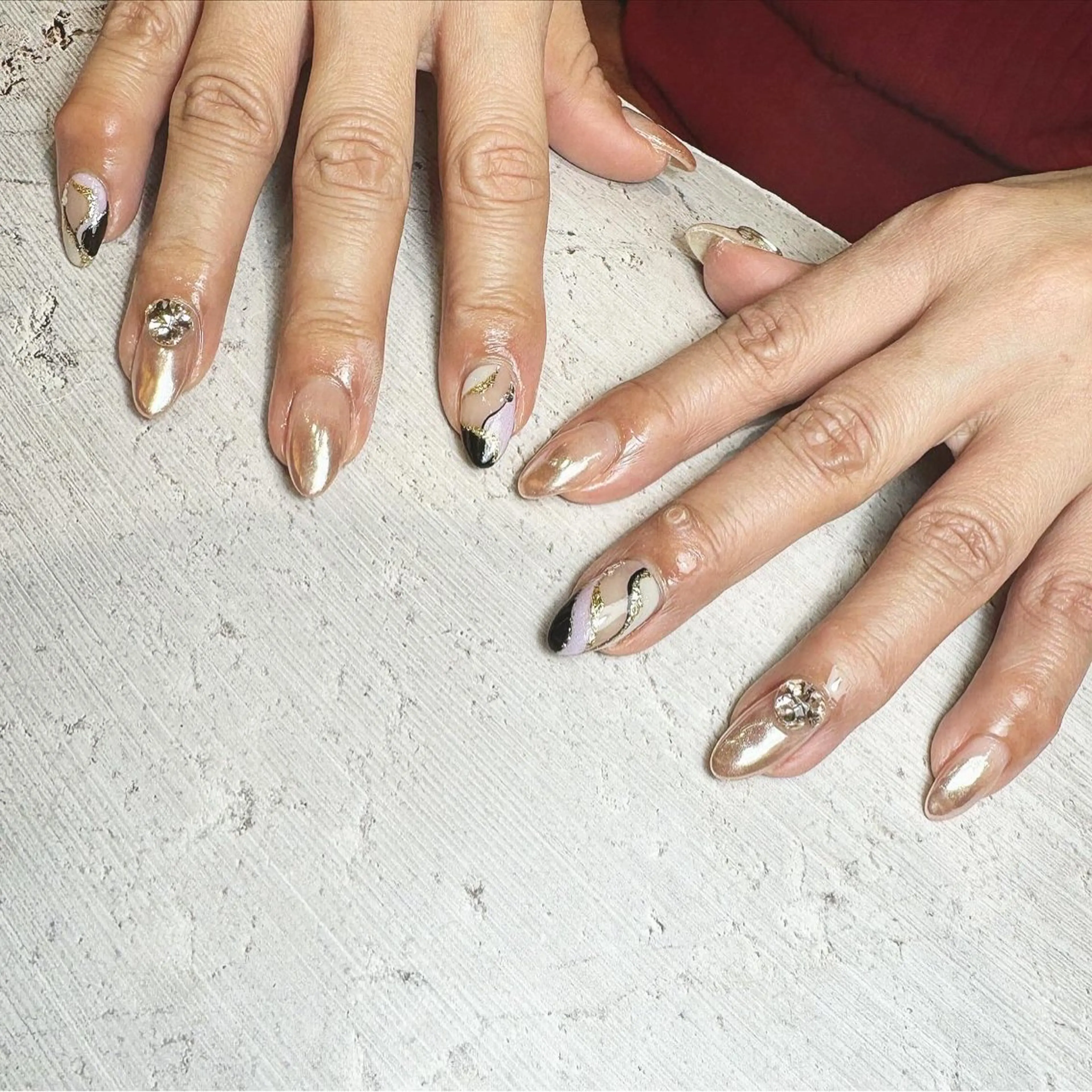 ネイル ハンドネイル nail&eyelash mate所属・京都/東向日/桂 ayumiのネイルデザイン