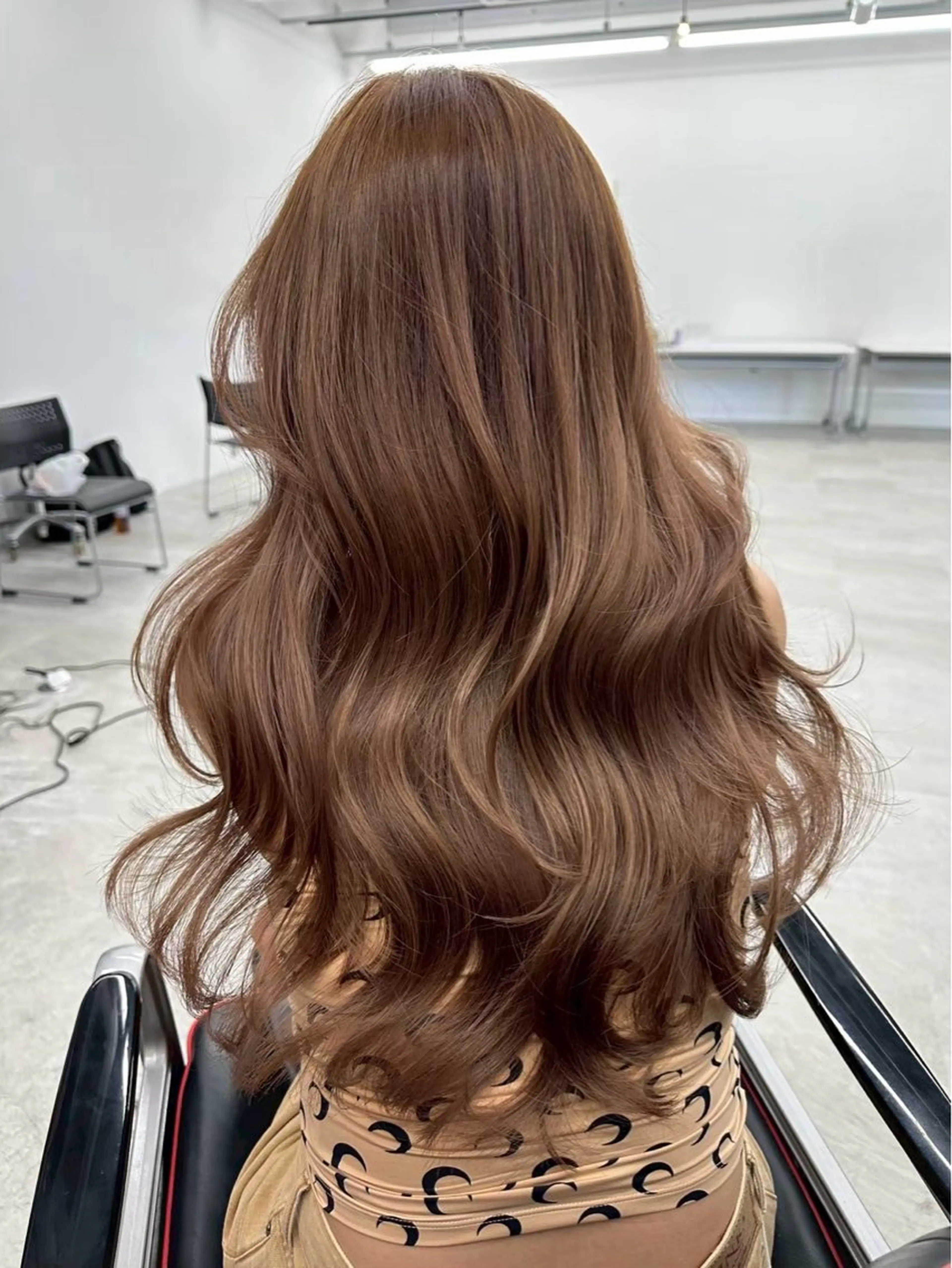 ロング カラー 美 実のヘアスタイル