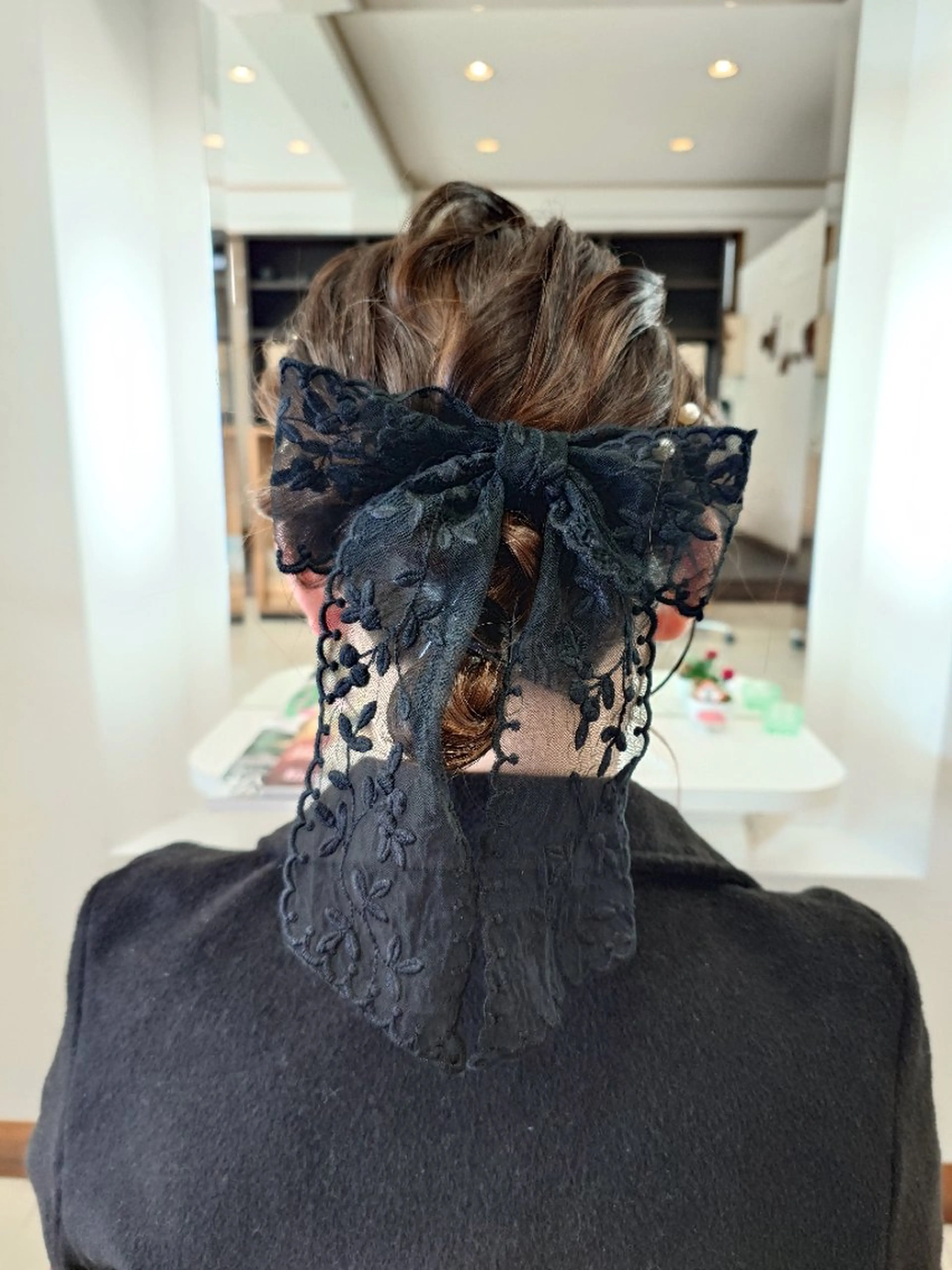 ミディアム ヘアアレンジ ヘアセット ｷﾝｼﾞｮｳ ｴﾅﾐのヘアスタイル