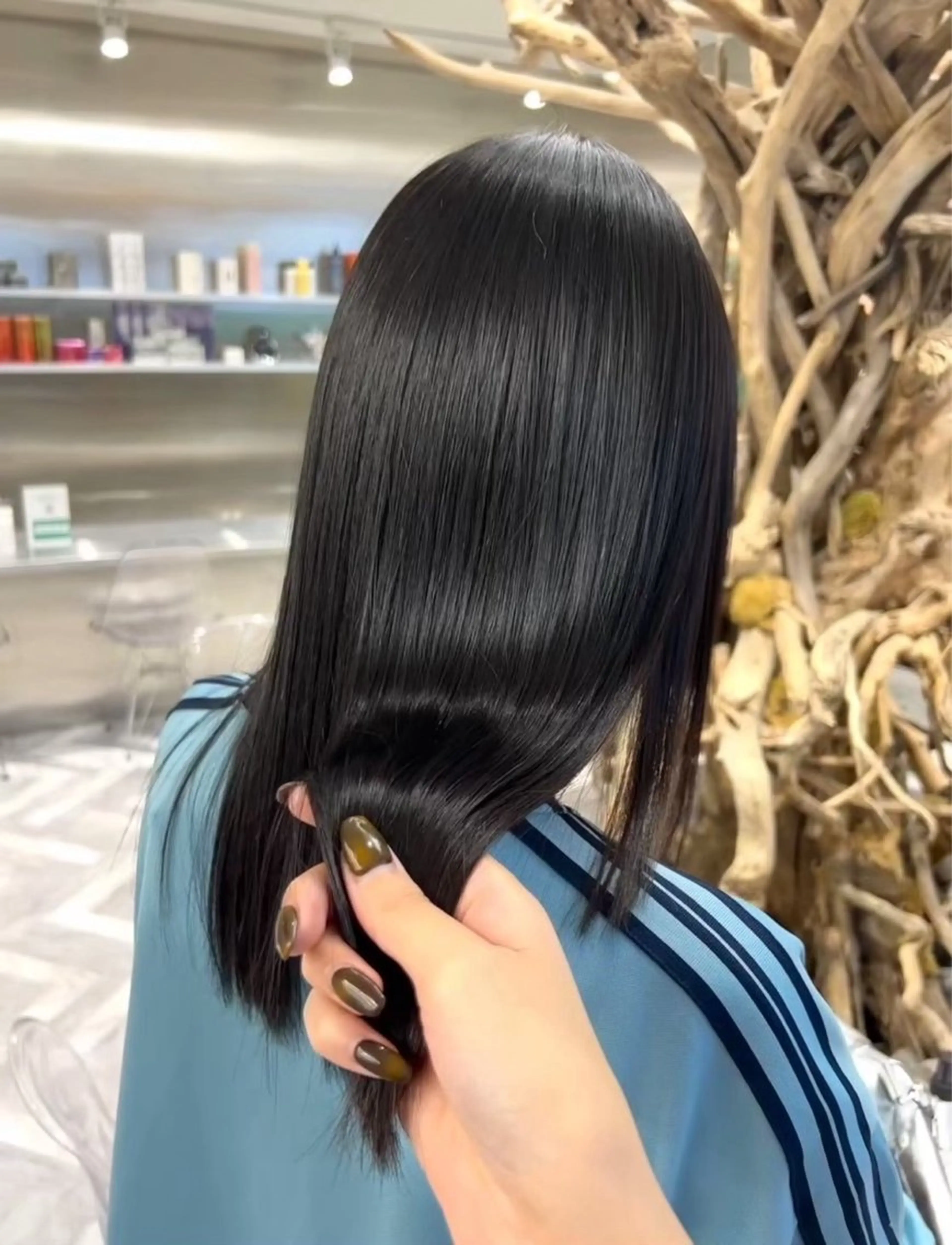 カラー ブリーチ ブリーチなしカラー ヘアカラー SANA 🎀のヘアスタイル