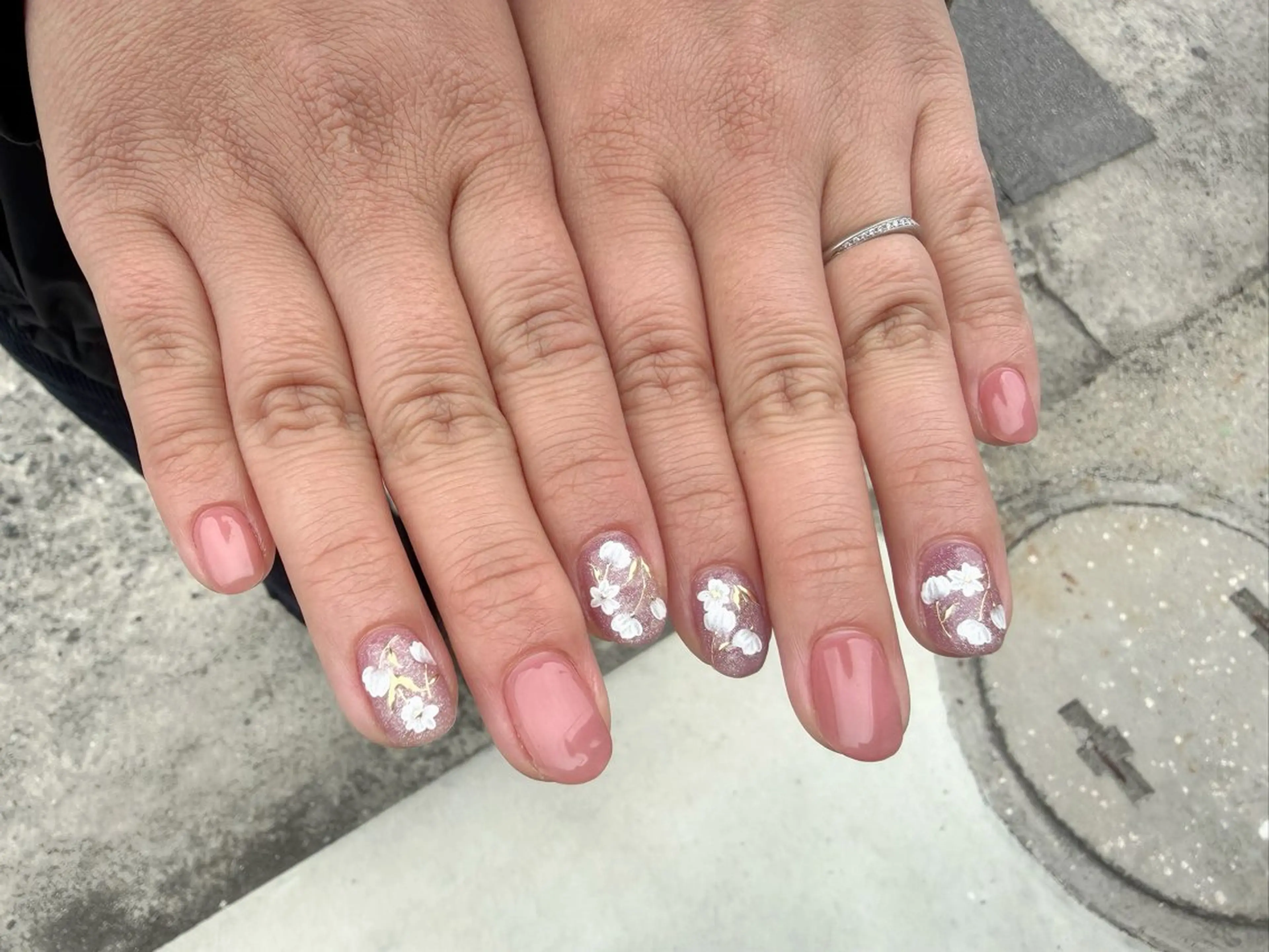 ネイル フラワーネイル 春ネイル Patico ayakaのネイルデザイン