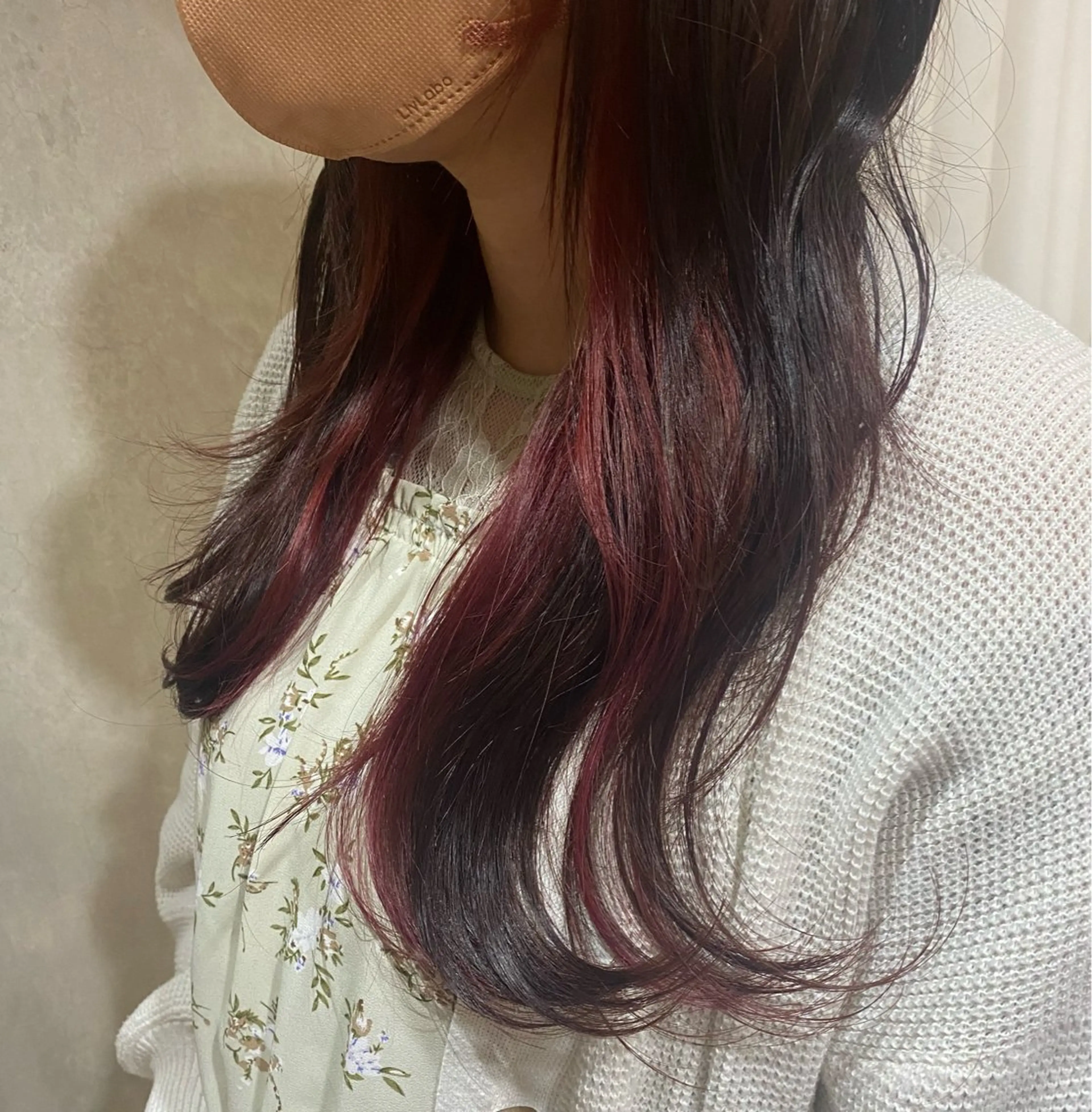 セミロング ヘアカラー 透明感カラー /Kanon️🫧のヘアスタイル