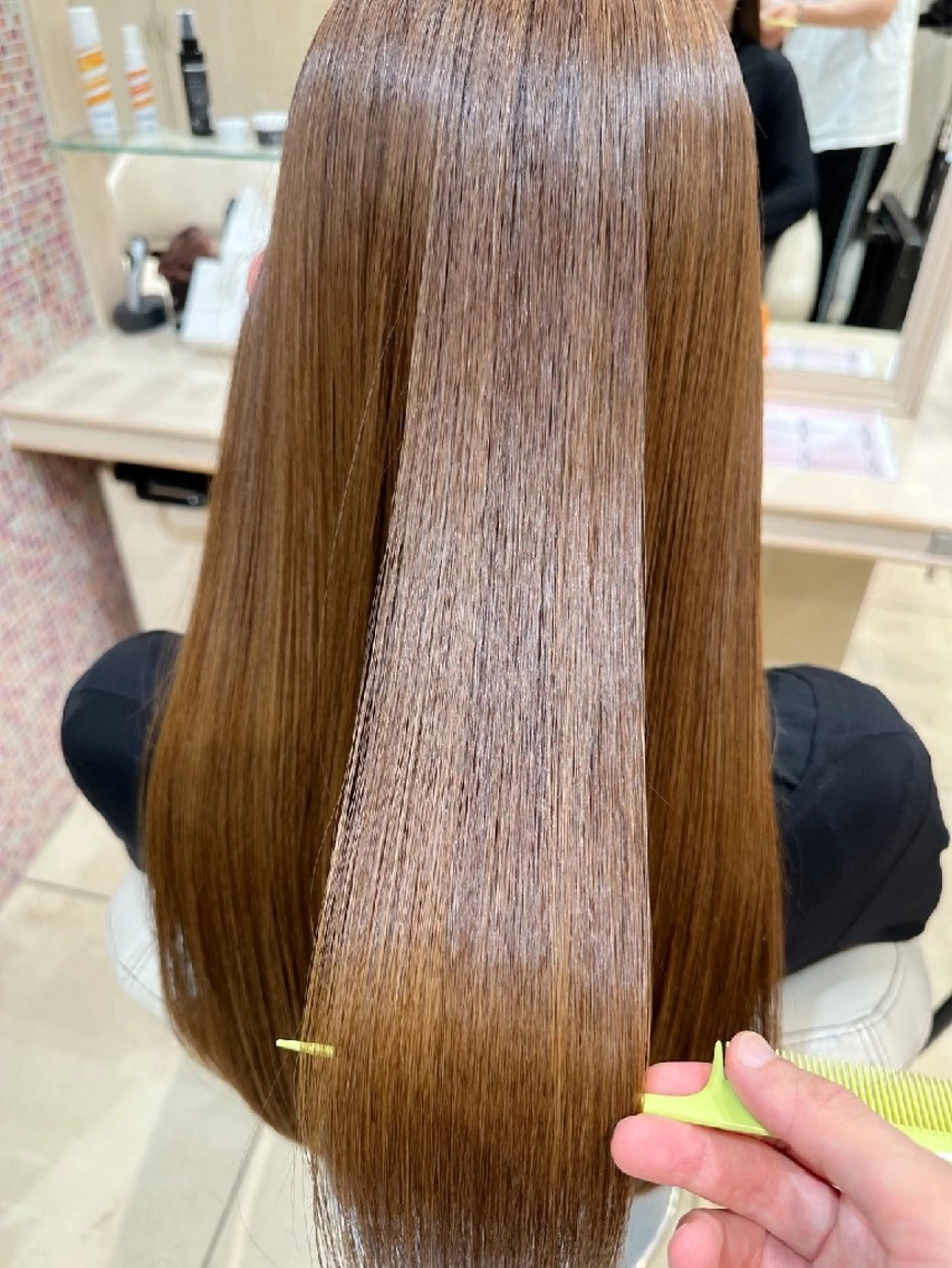 ロング トリートメント 社内カット講師・店長 菅原賢一のヘアスタイル