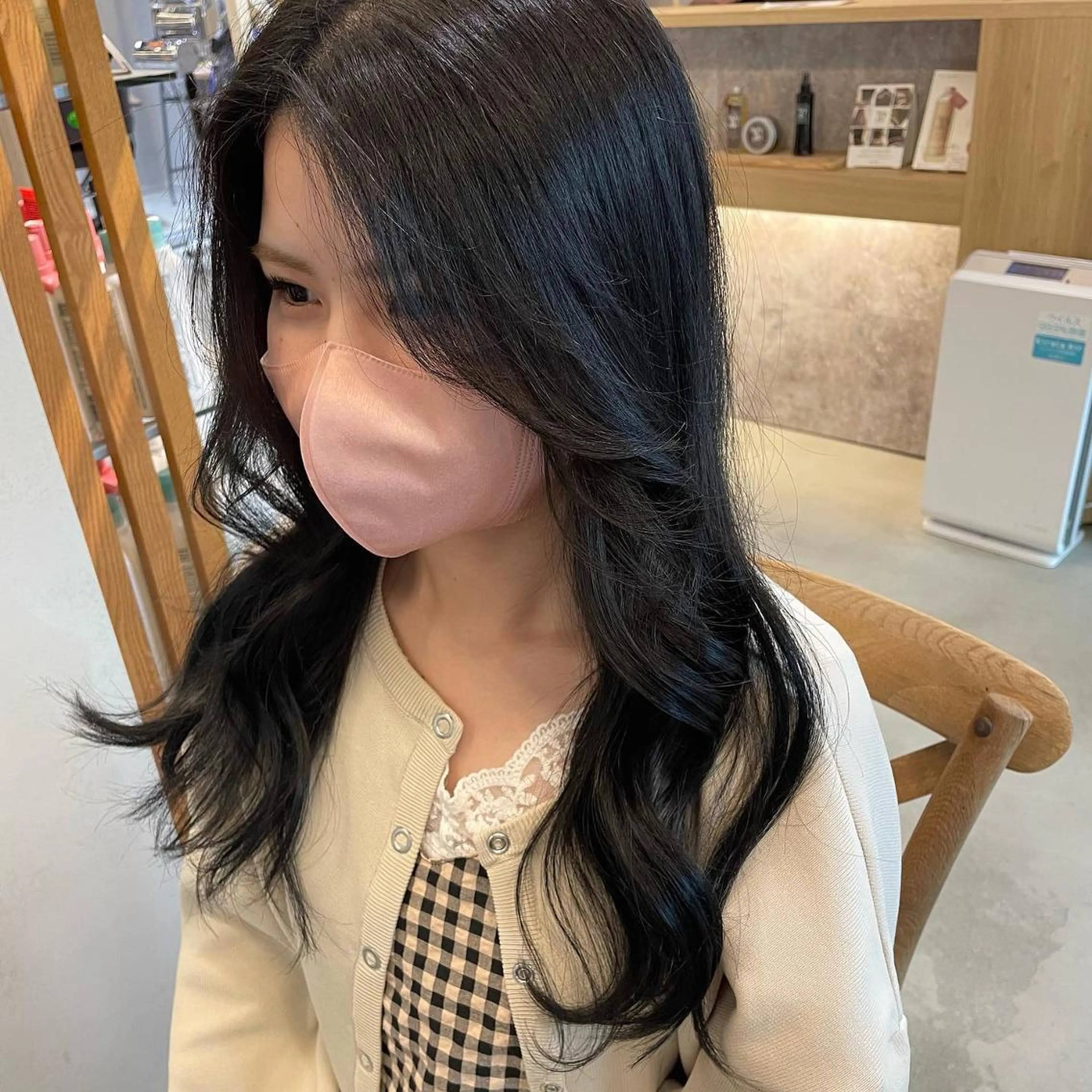 カラー ヘアアレンジ ブリーチ 透明感カラー ブリーチなしカラー 𝙢𝙞𝙮𝙪🎀 girly hairのヘアスタイル