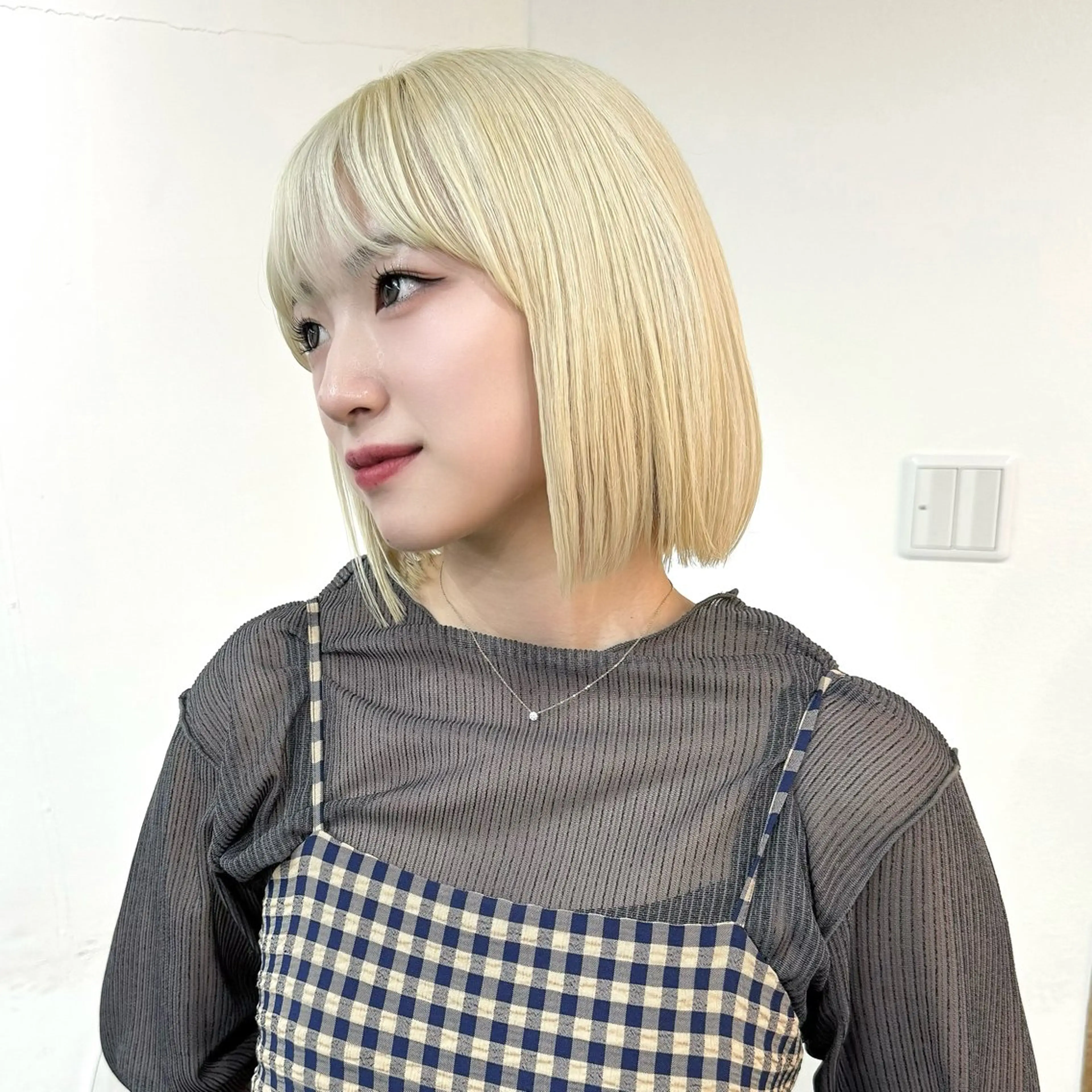 ショート カラー エクステモデル募集 💗大阪梅田/川上のヘアスタイル