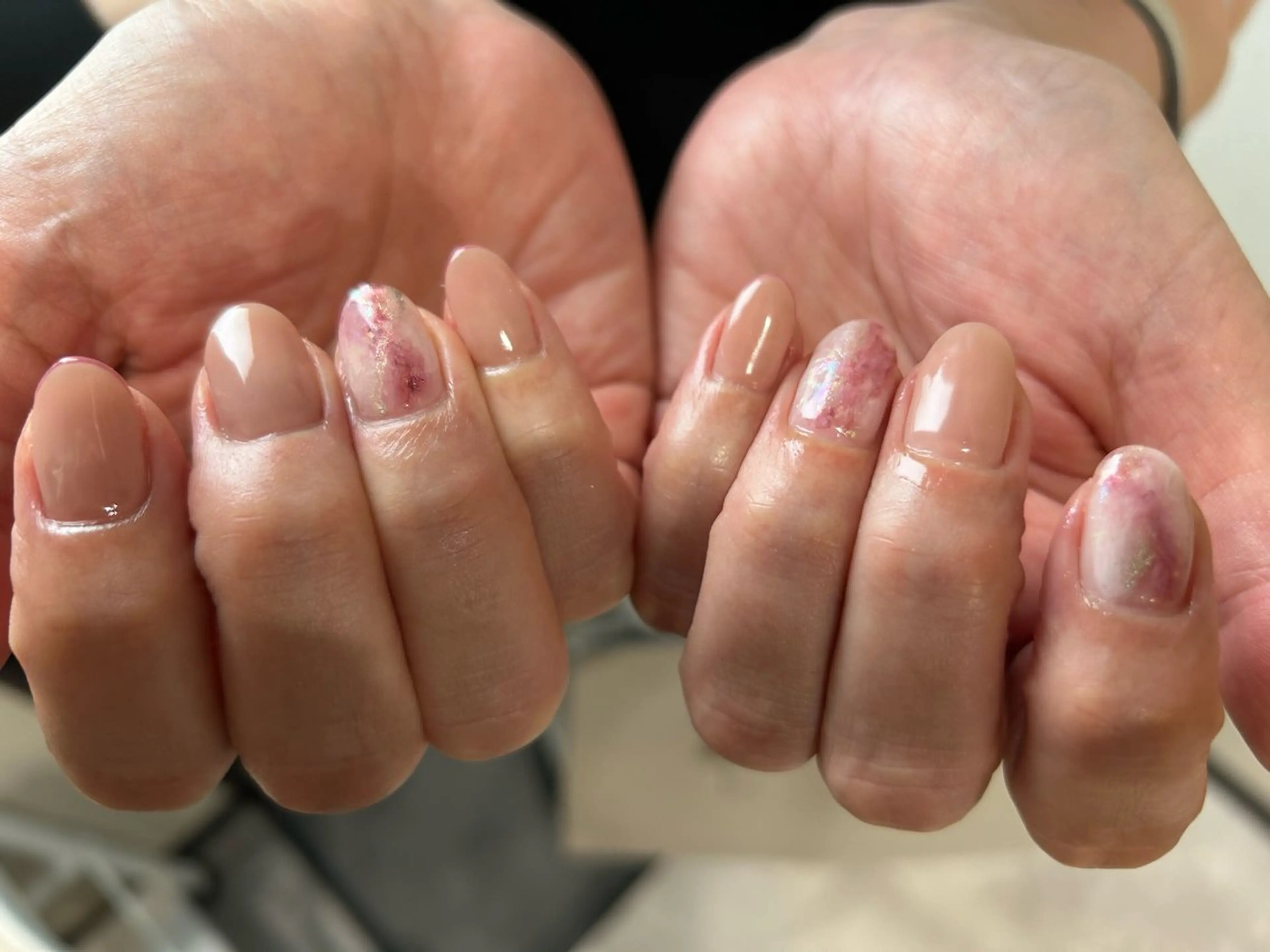 ネイル ニュアンスネイル ululimi nailsalonのネイルデザイン