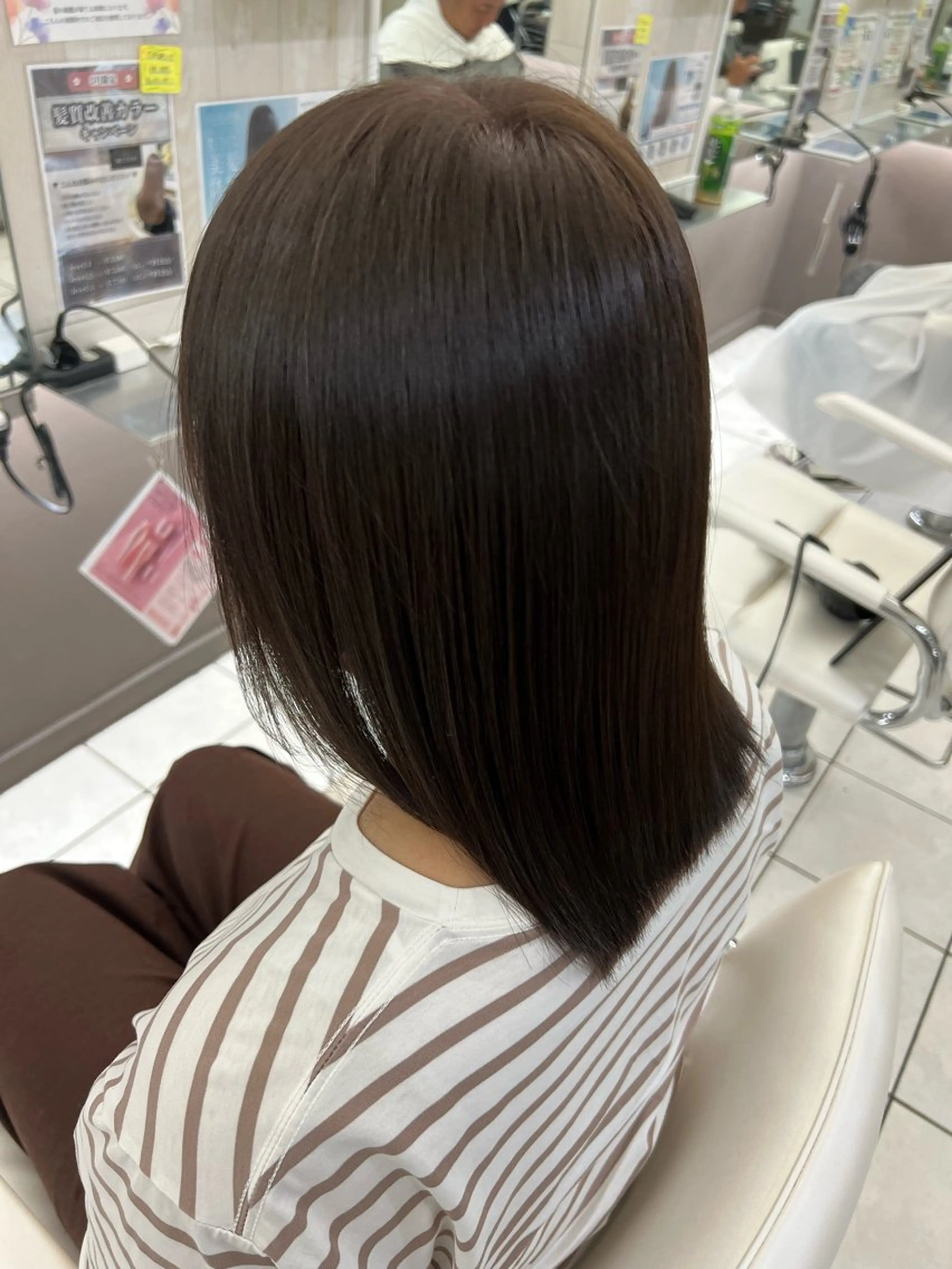 カラー カット ヘアカラー 艶髪⭐️白髪ぼかし ⭐️田玉裕樹のヘアスタイル
