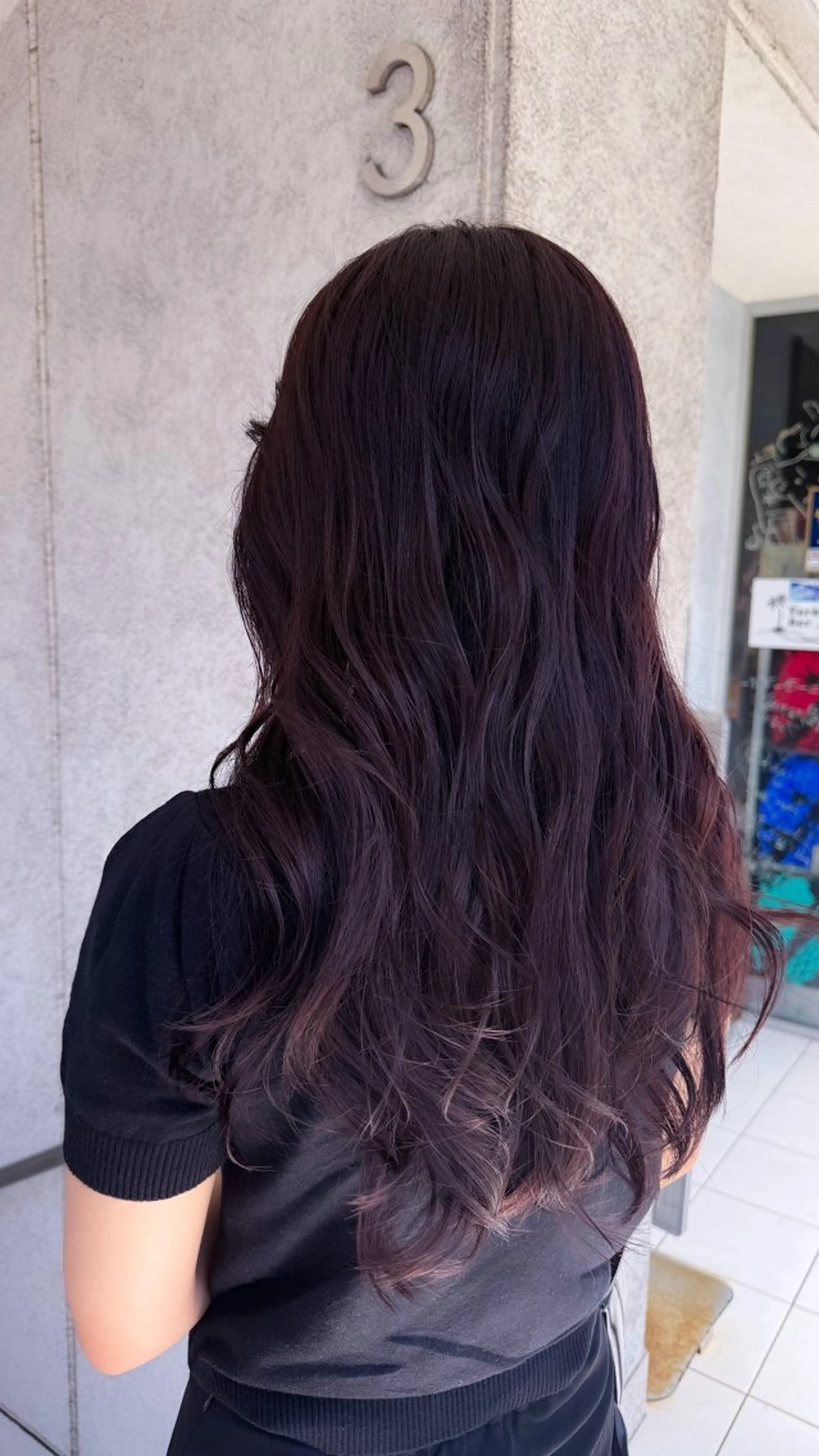 ロング カラー ヘアカラー 椎葉 祐也のヘアスタイル