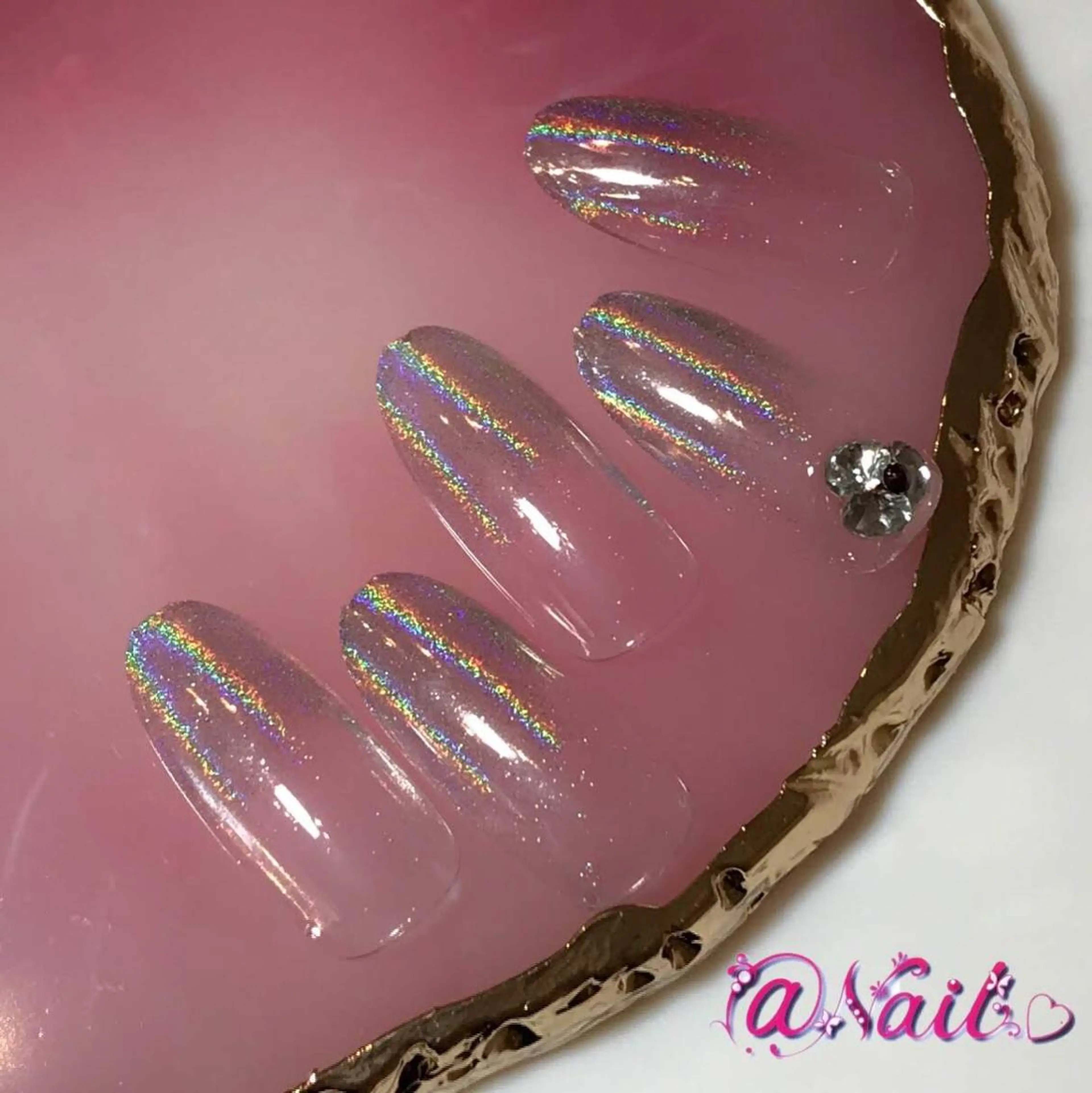 ネイル ネイルチップ 小尾 栞のネイルデザイン