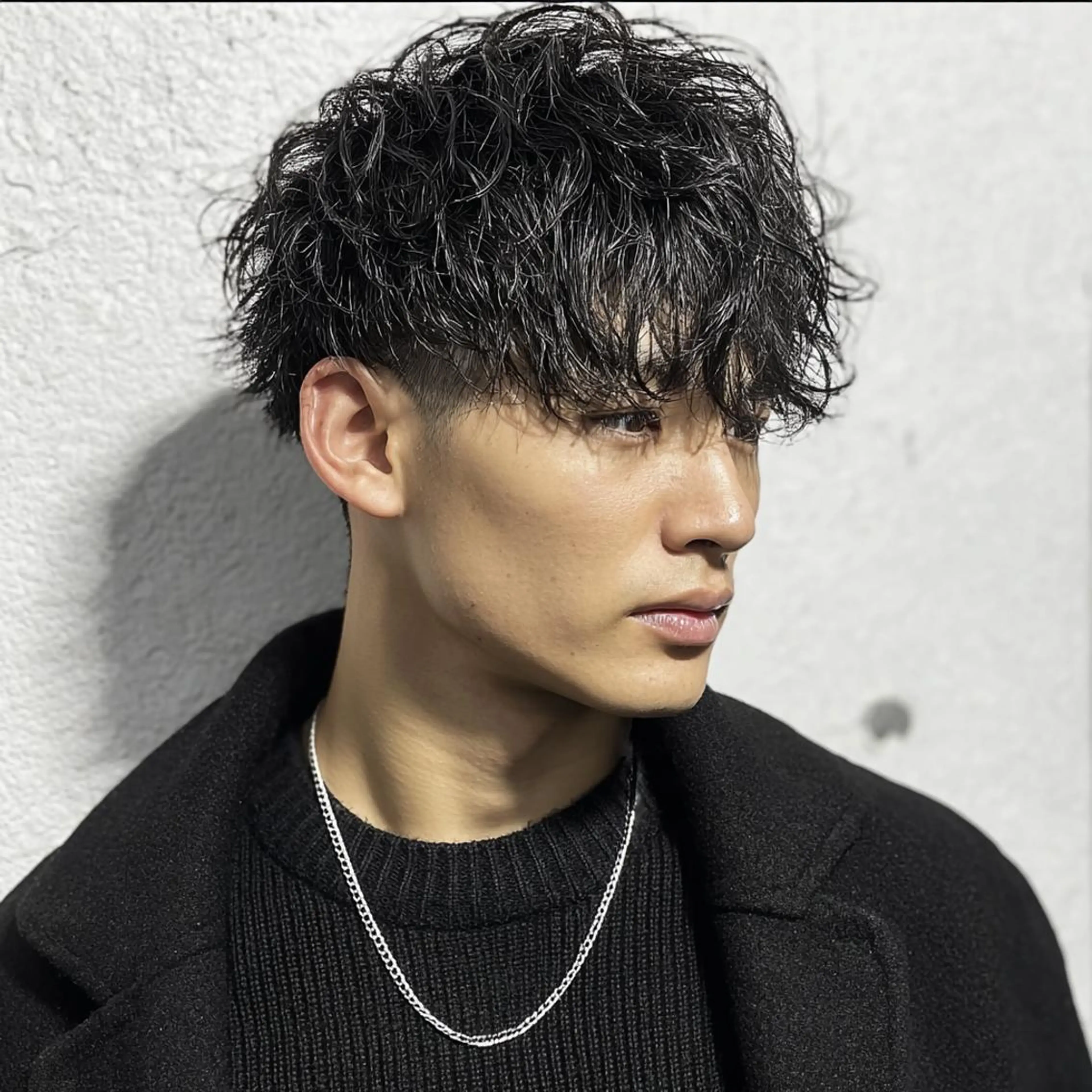 ショート カット パーマ 🪽men’sカット 🪽パーマ🪽丸田のヘアスタイル