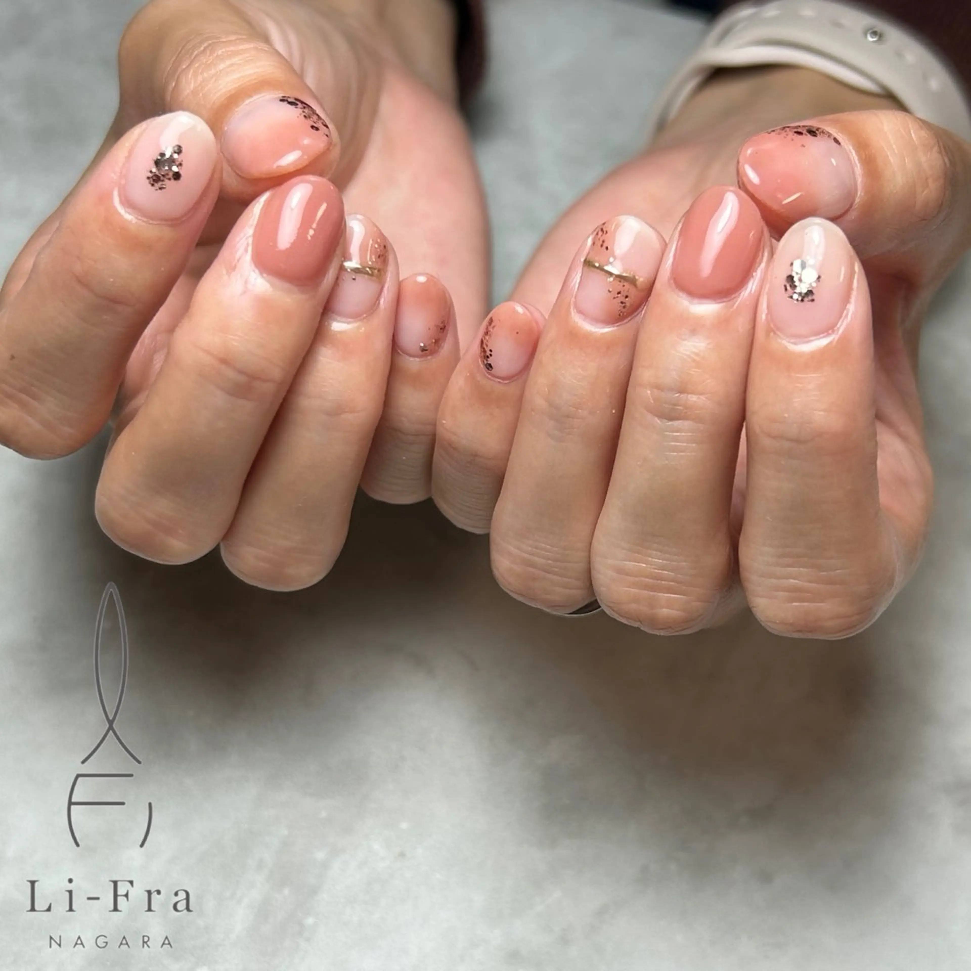 ネイル 持ち込み lifra MANAKAのネイルデザイン
