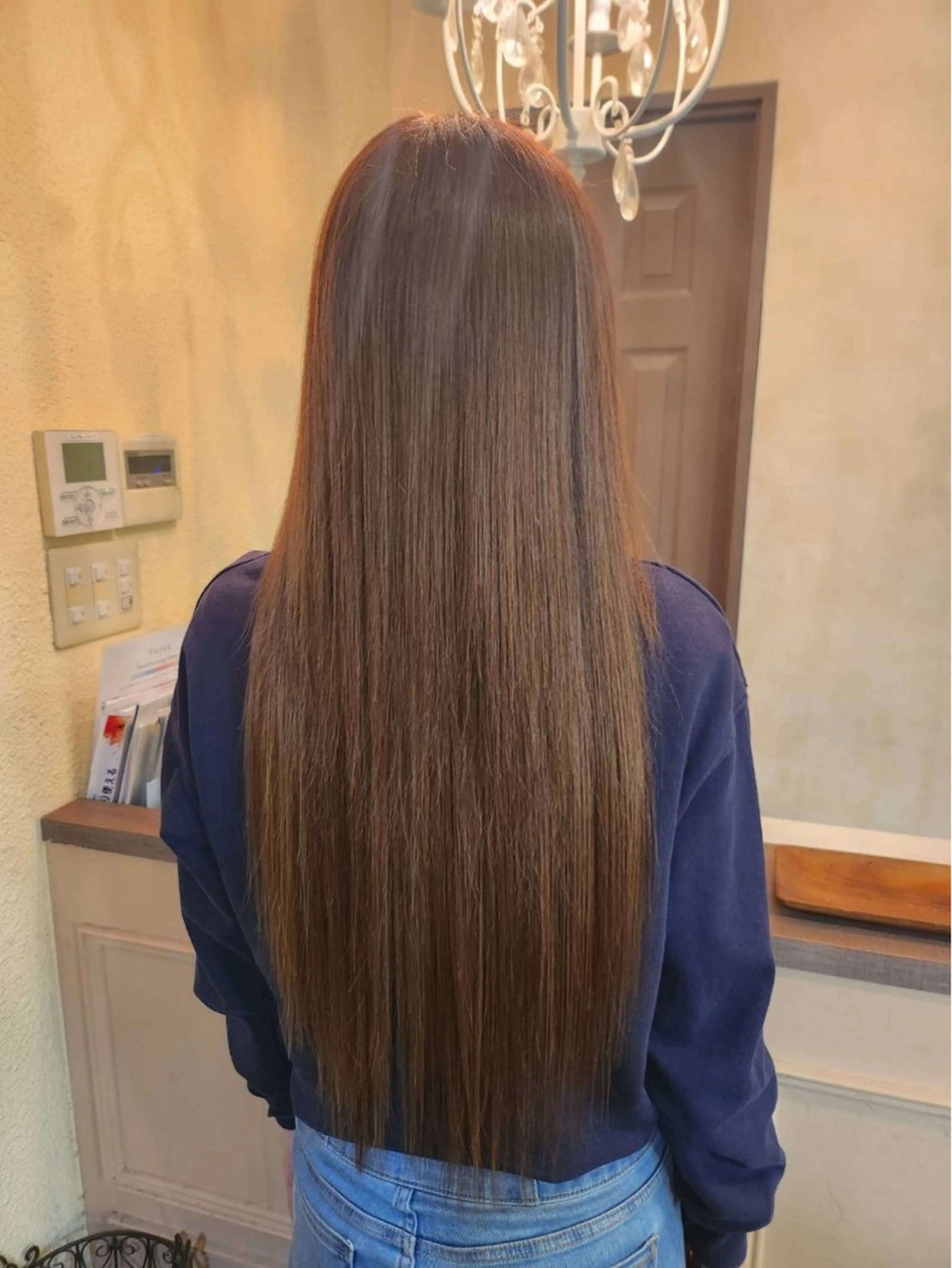 ロング ヘアアレンジ シールエクステ エクステ ロング カット エクステ MagicMush ✴︎シールエクステのヘアスタイル