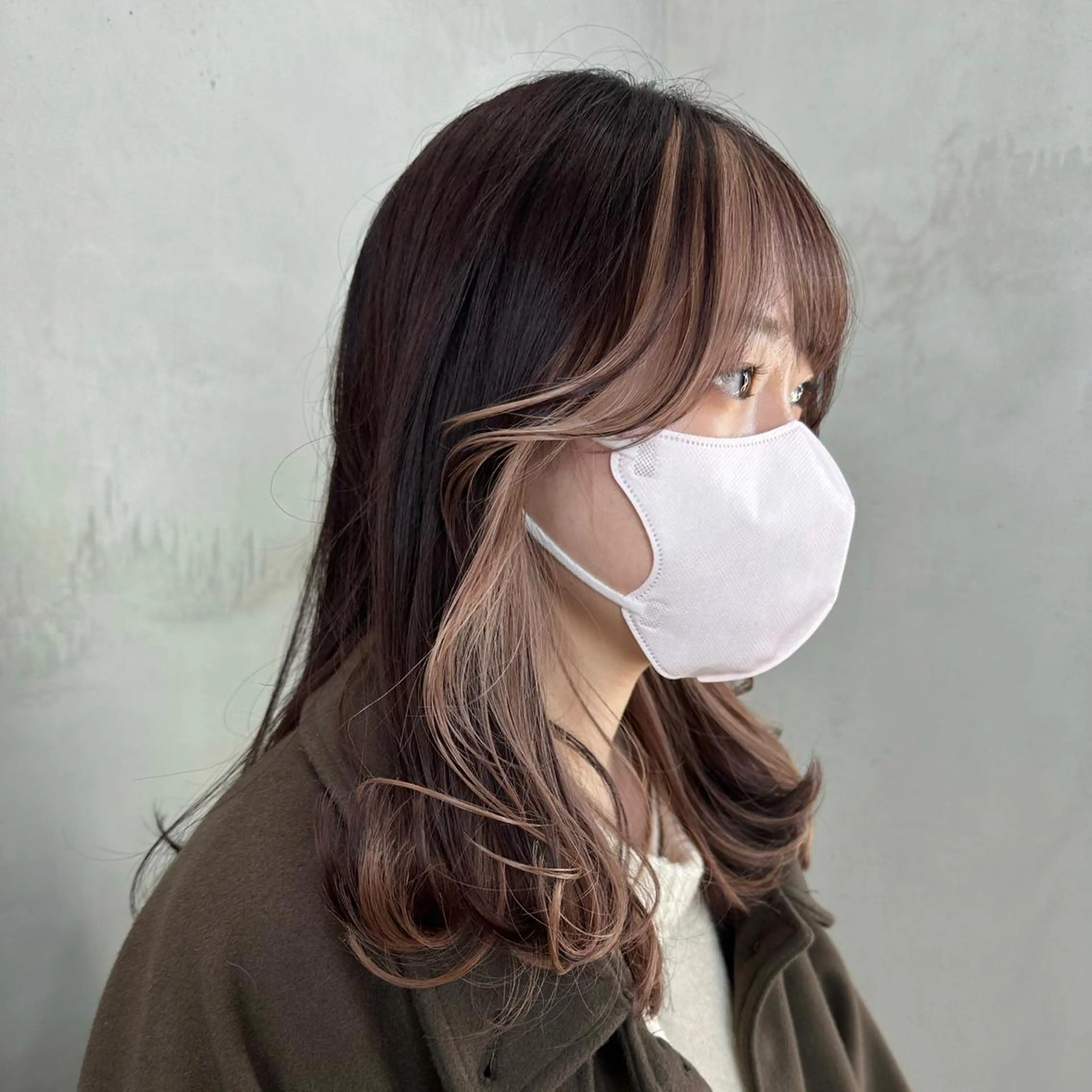 ロング カラー ヘアアレンジ 🍑暖色／レイヤー／ 真希🎀のヘアスタイル