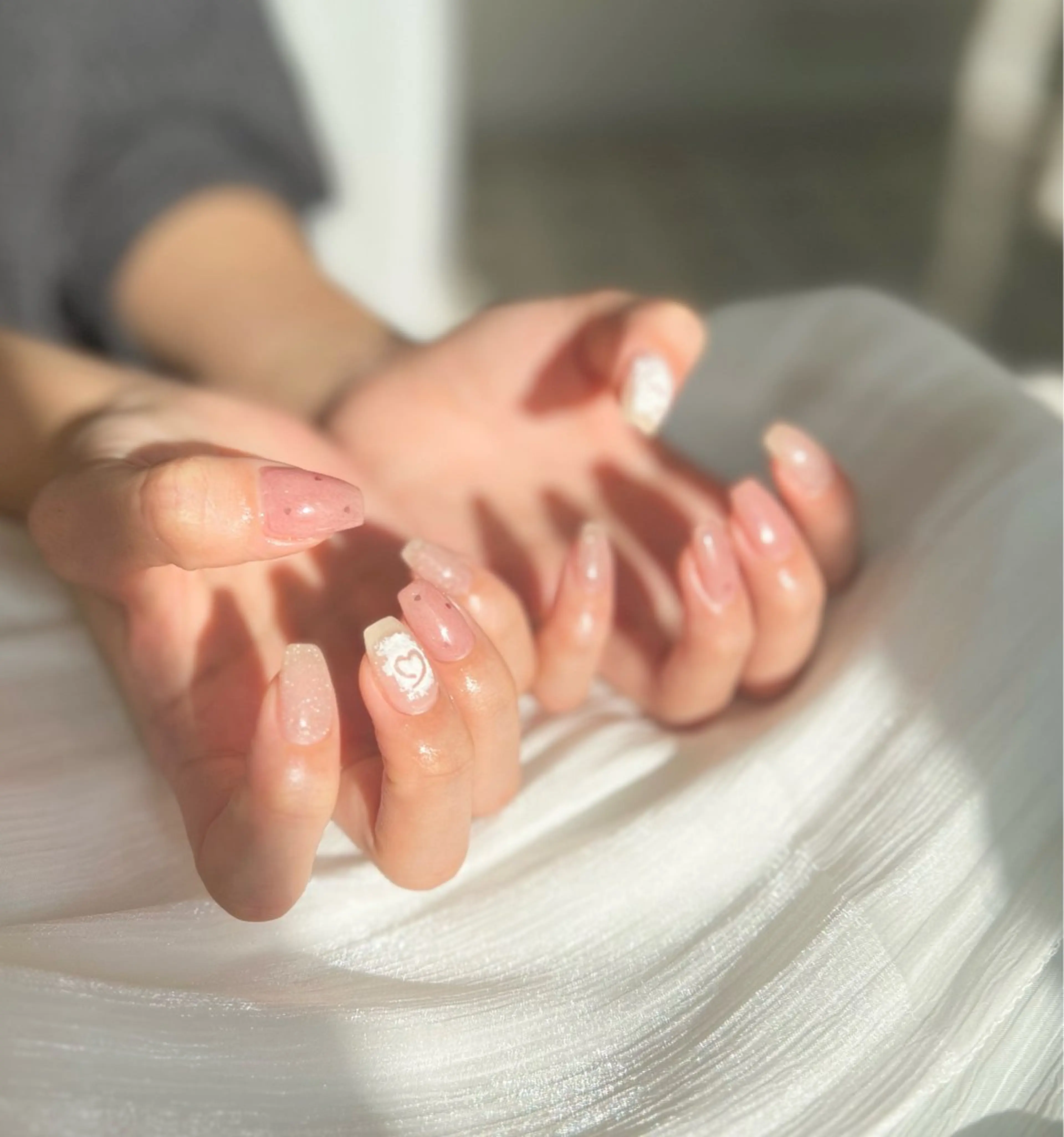 ネイル ハンドネイル AISAフィル× ハードモチ最強のネイルデザイン