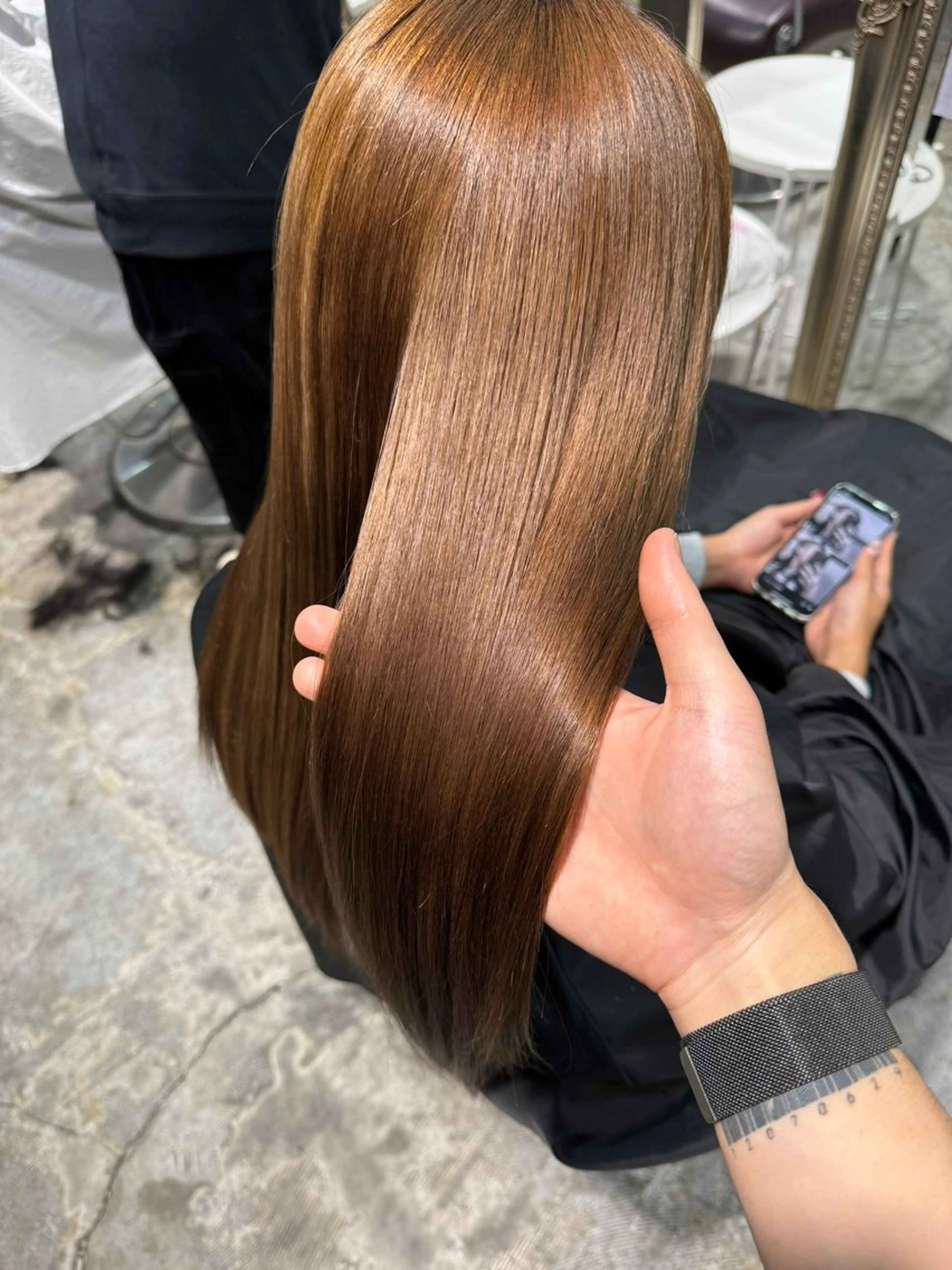 ロング カラー AMRITA所属・men'sモテ 髪🫧ｼｵﾝのヘアスタイル