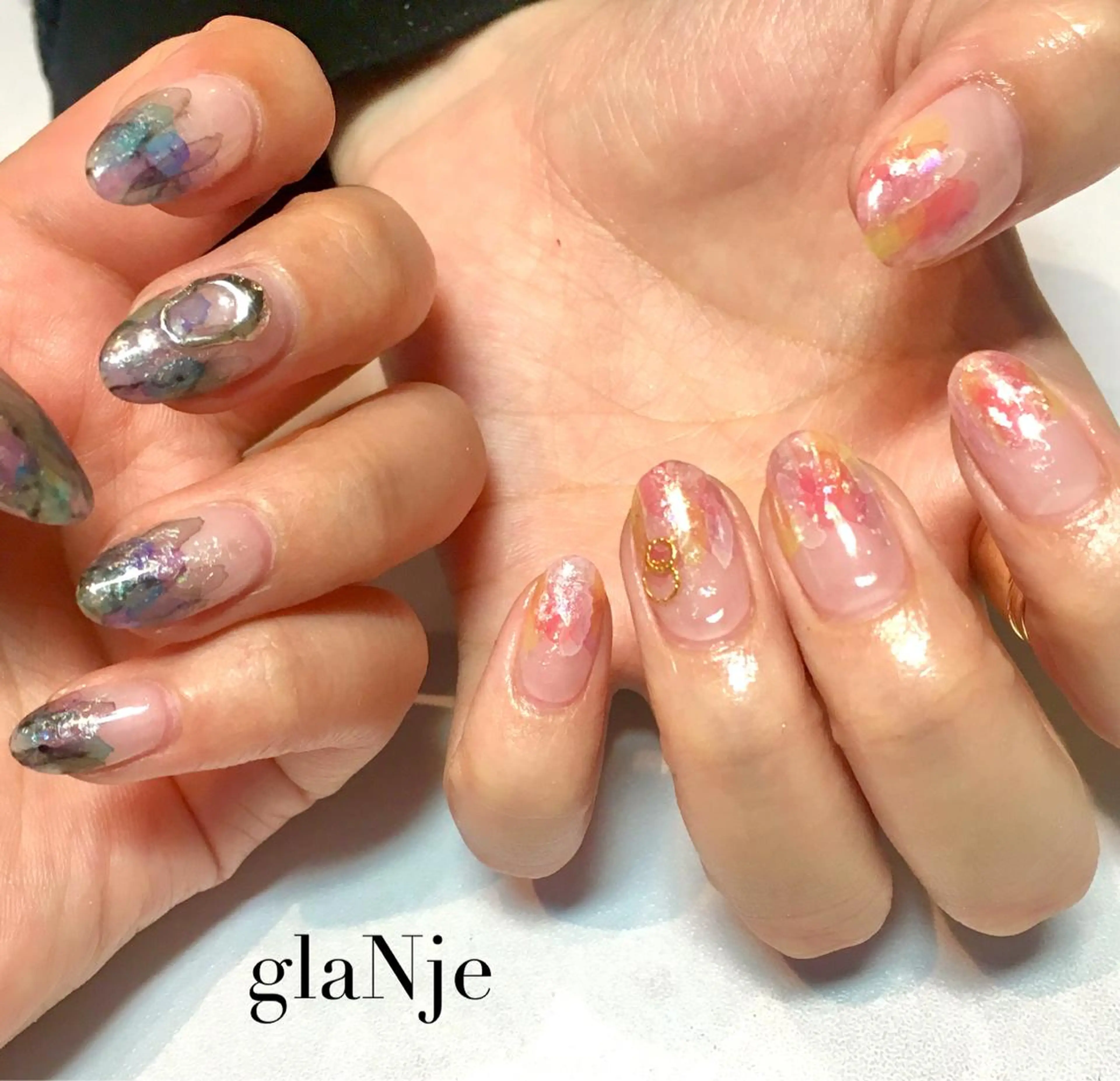 ネイル アートネイル glaNje部谷 (オーナー)のネイルデザイン