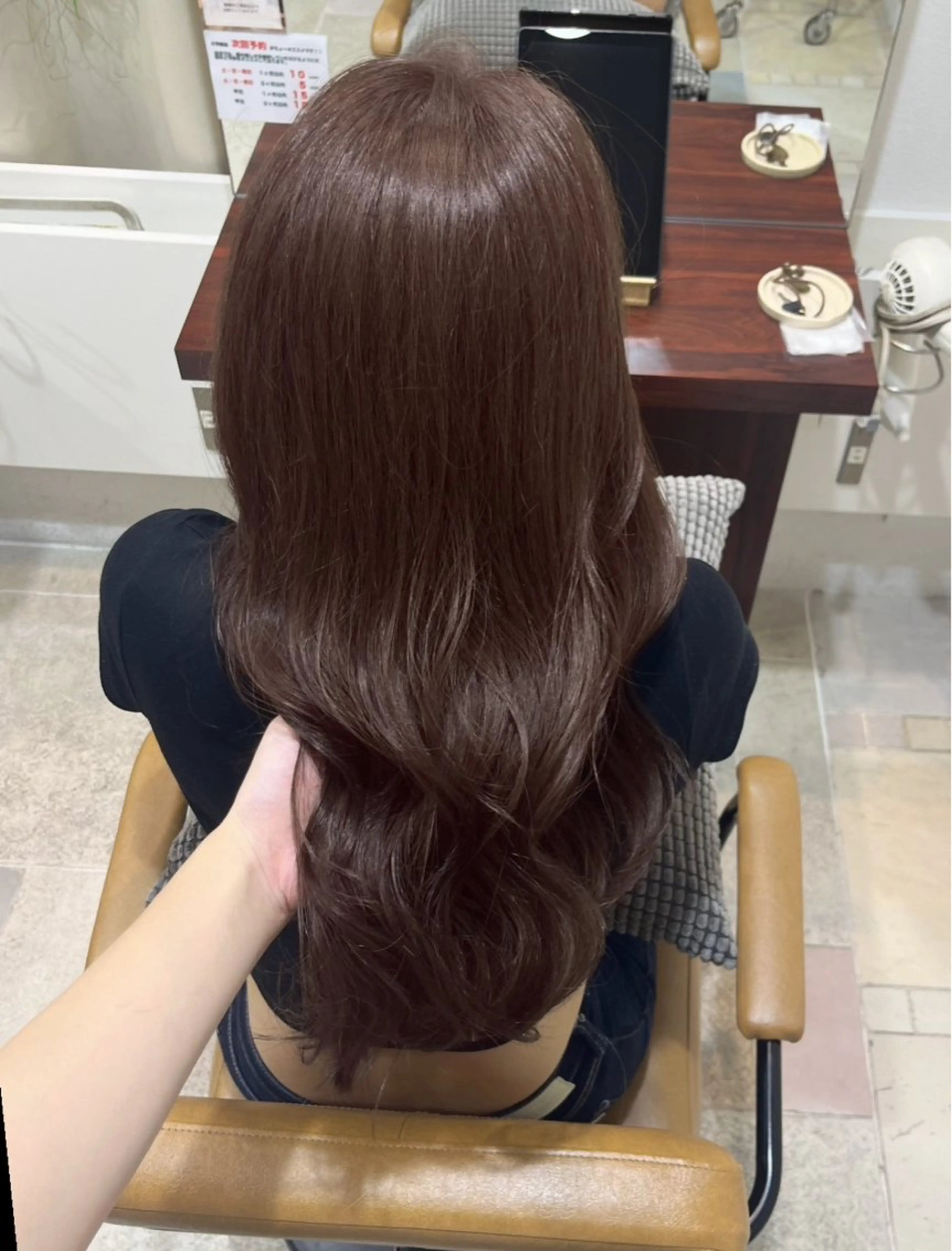 セミロング カット トリートメント 透明感カラー／ 艶感カラー／RAMUのヘアスタイル