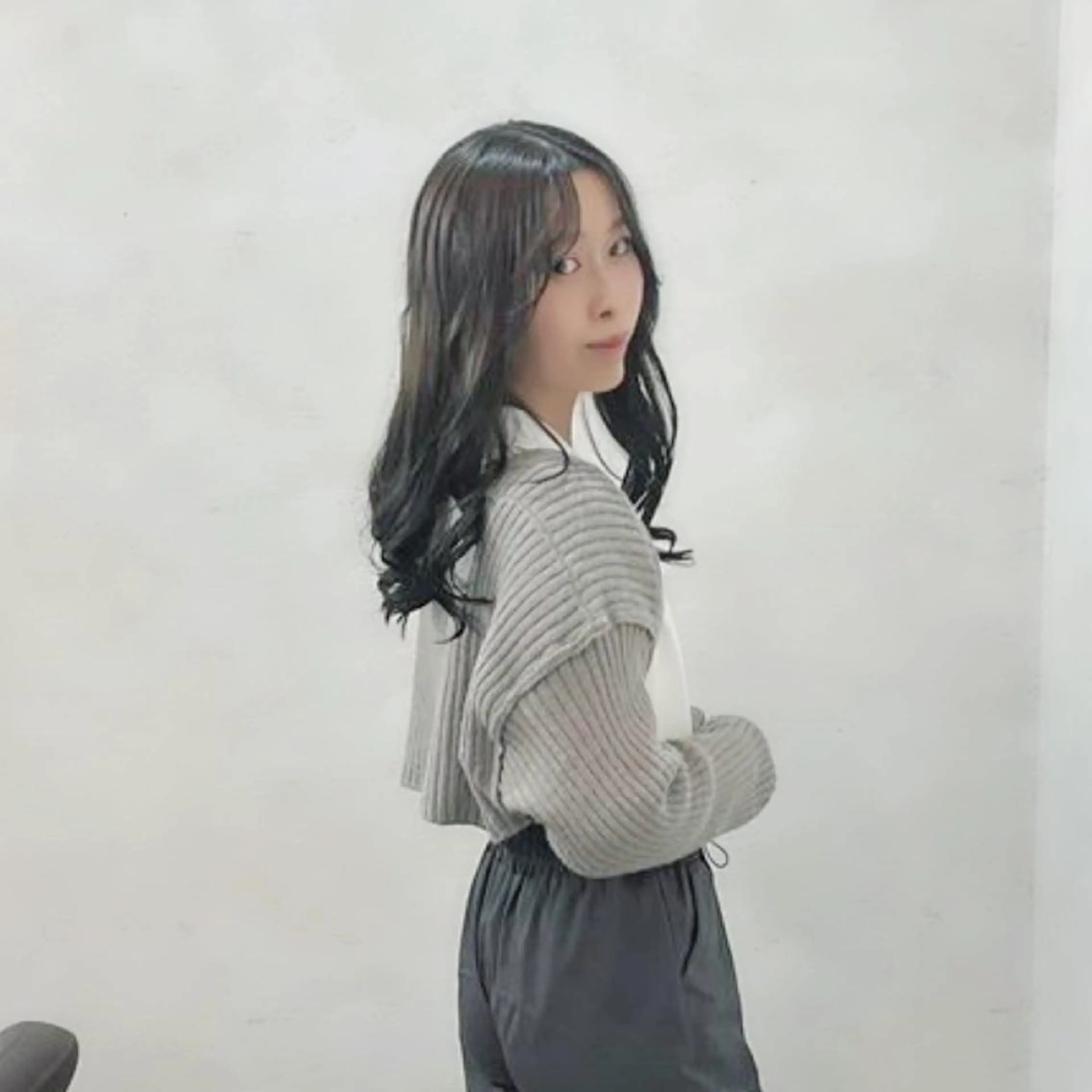 セミロング カラー ヘアアレンジ 阿部 大陽のヘアスタイル