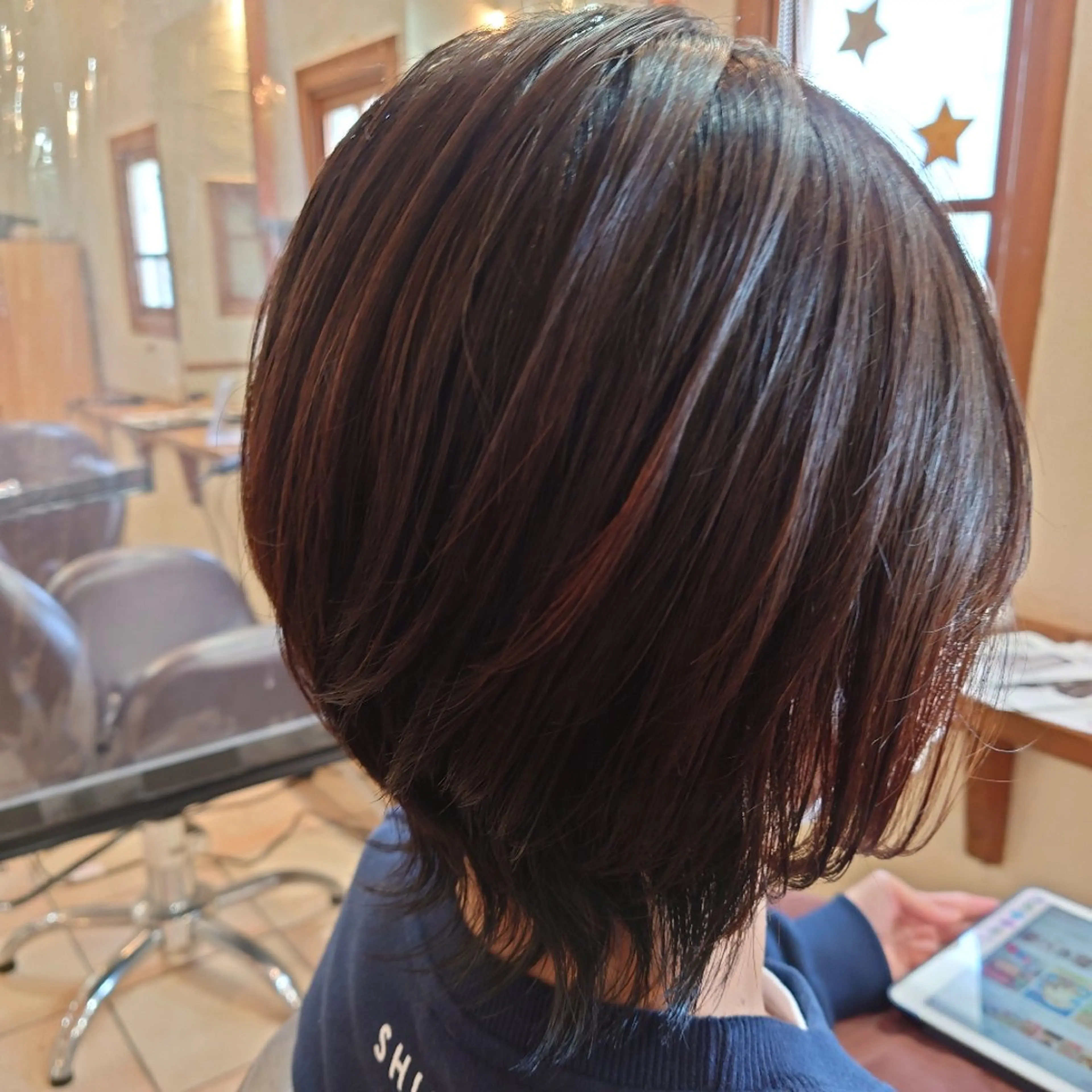 ミディアム ミディアムレイヤー レイヤーカット 酸性ストレート/豊橋 市/湖西市/山本あづのヘアスタイル