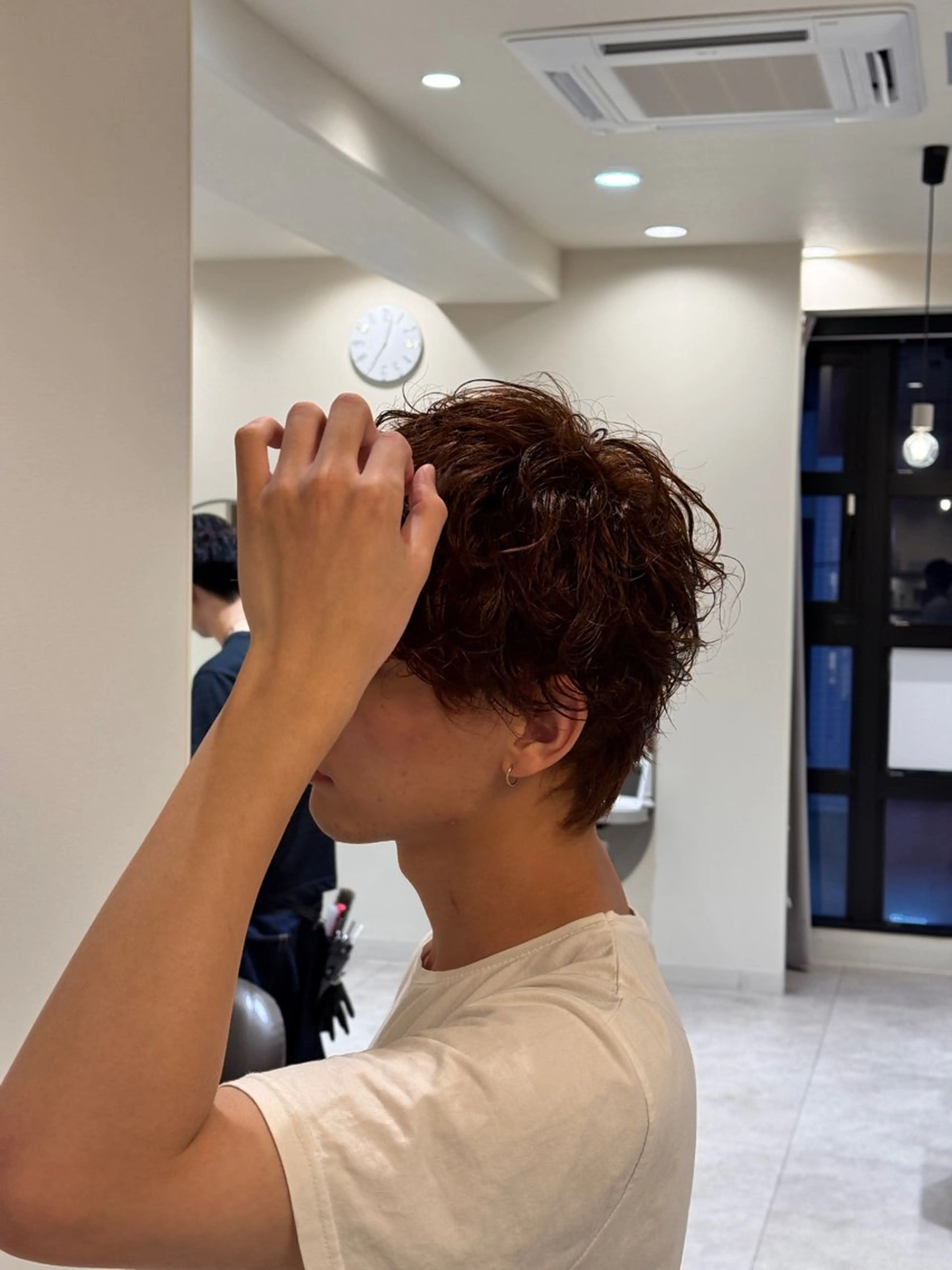 ショート メンズ 山﨑 寛大のヘアスタイル