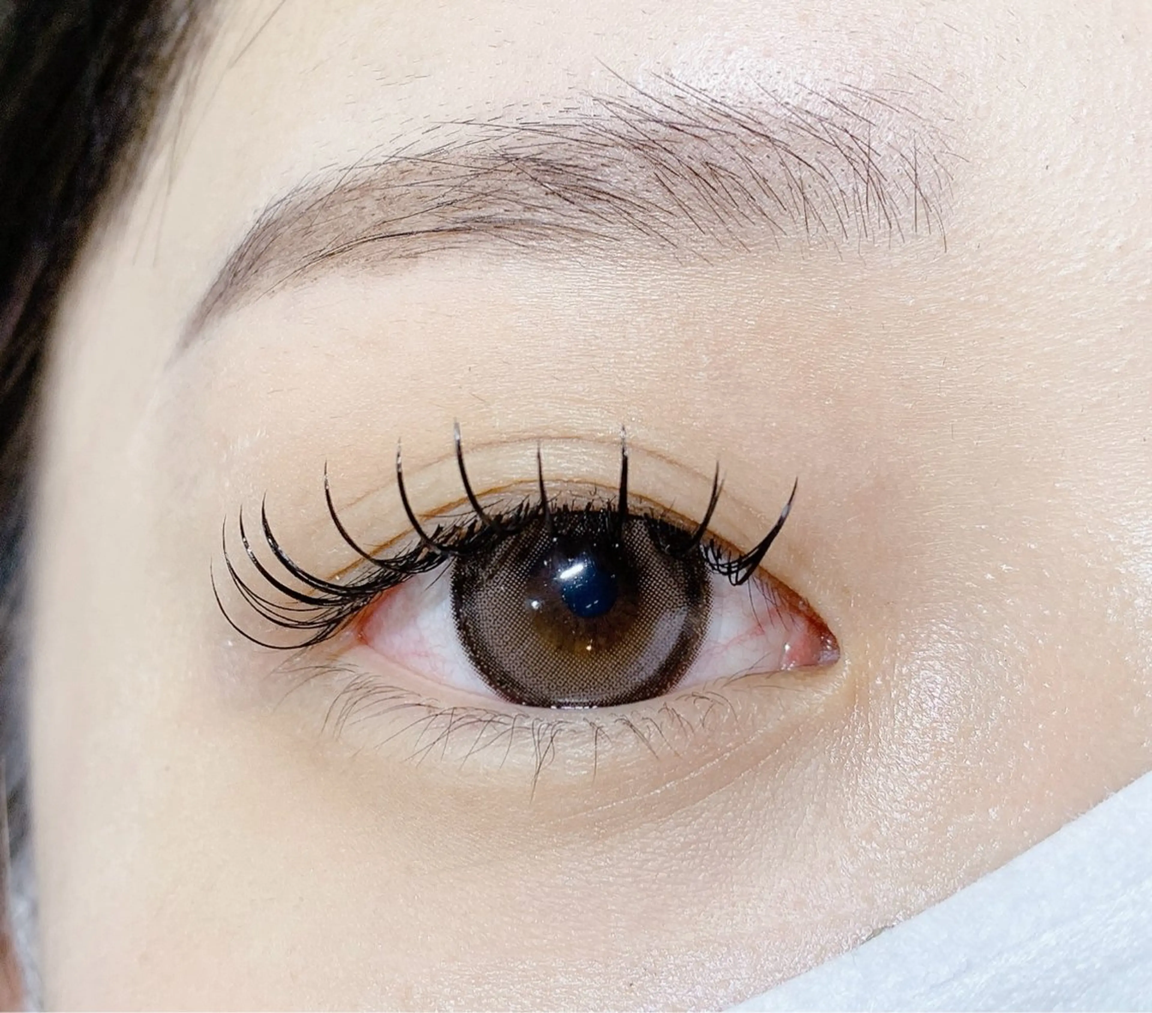 マツエク・マツパ 束感まつ毛 フラットラッシュ マツエク fan.germe 副店長MIYABIのマツエク・マツパデザイン