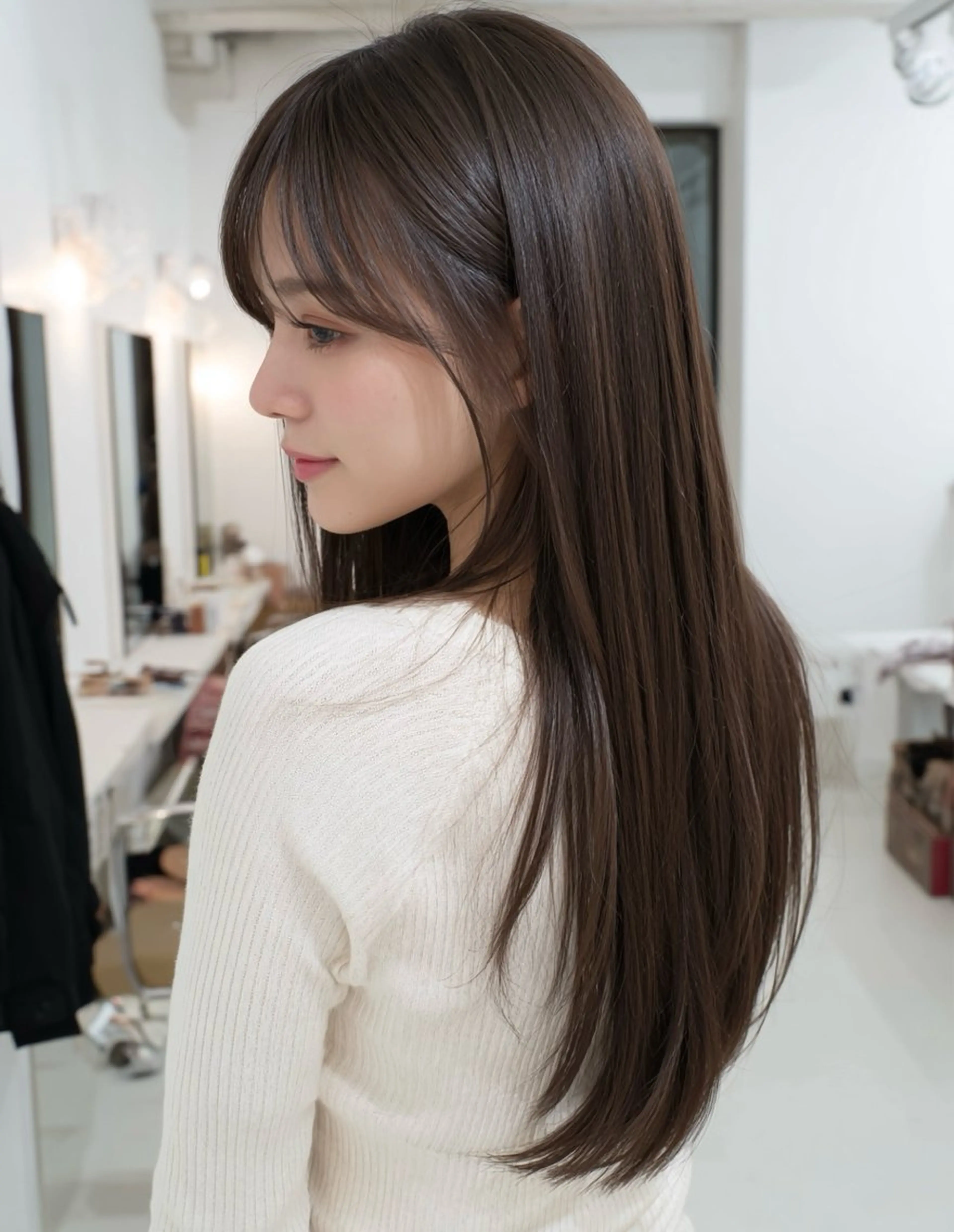 ロング 🩵U-topia 🩵高田　青空🩵のヘアスタイル