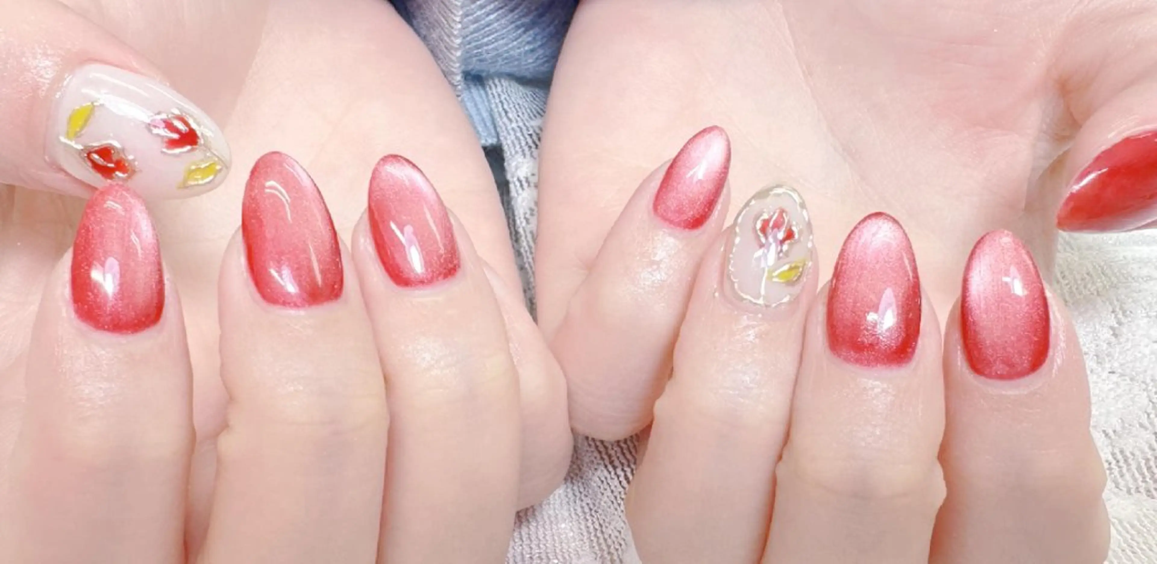 ネイル 小島 阿佑美のネイルデザイン