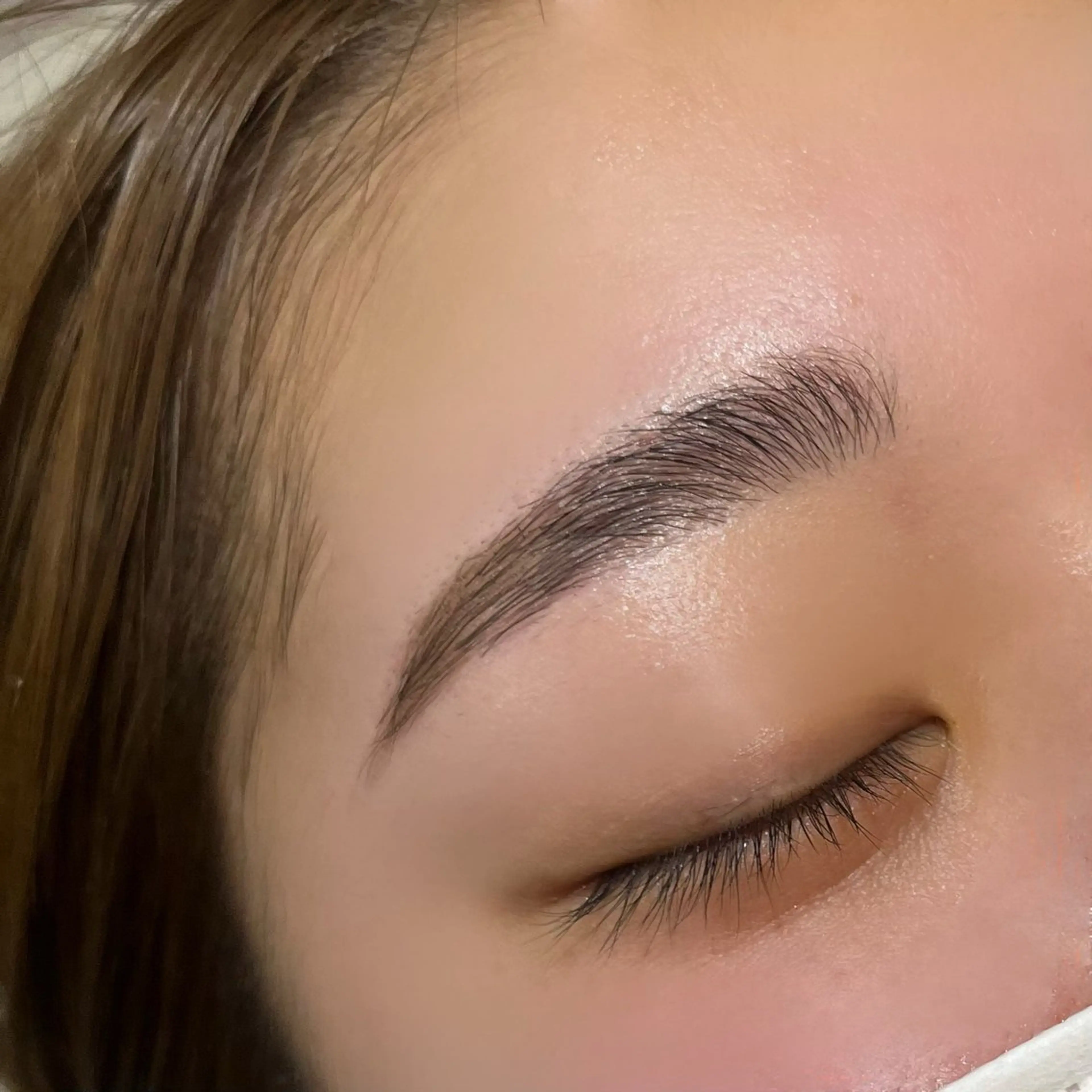 アイブロウ 韓国束感まつげ｜ MANAMI🧸のマツエク・マツパデザイン