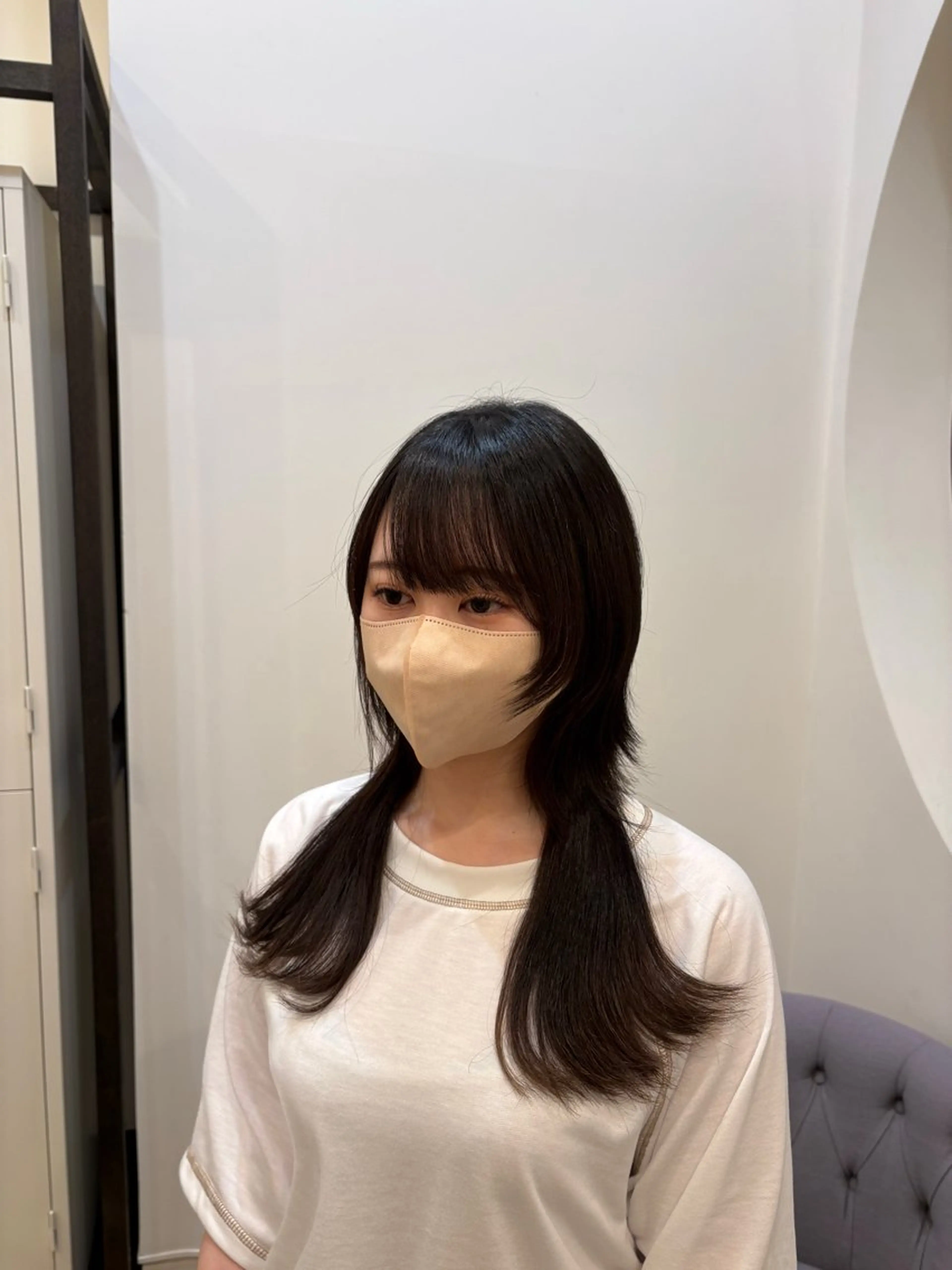 ロング ロング ウルフカット MAHAE 中司のヘアスタイル