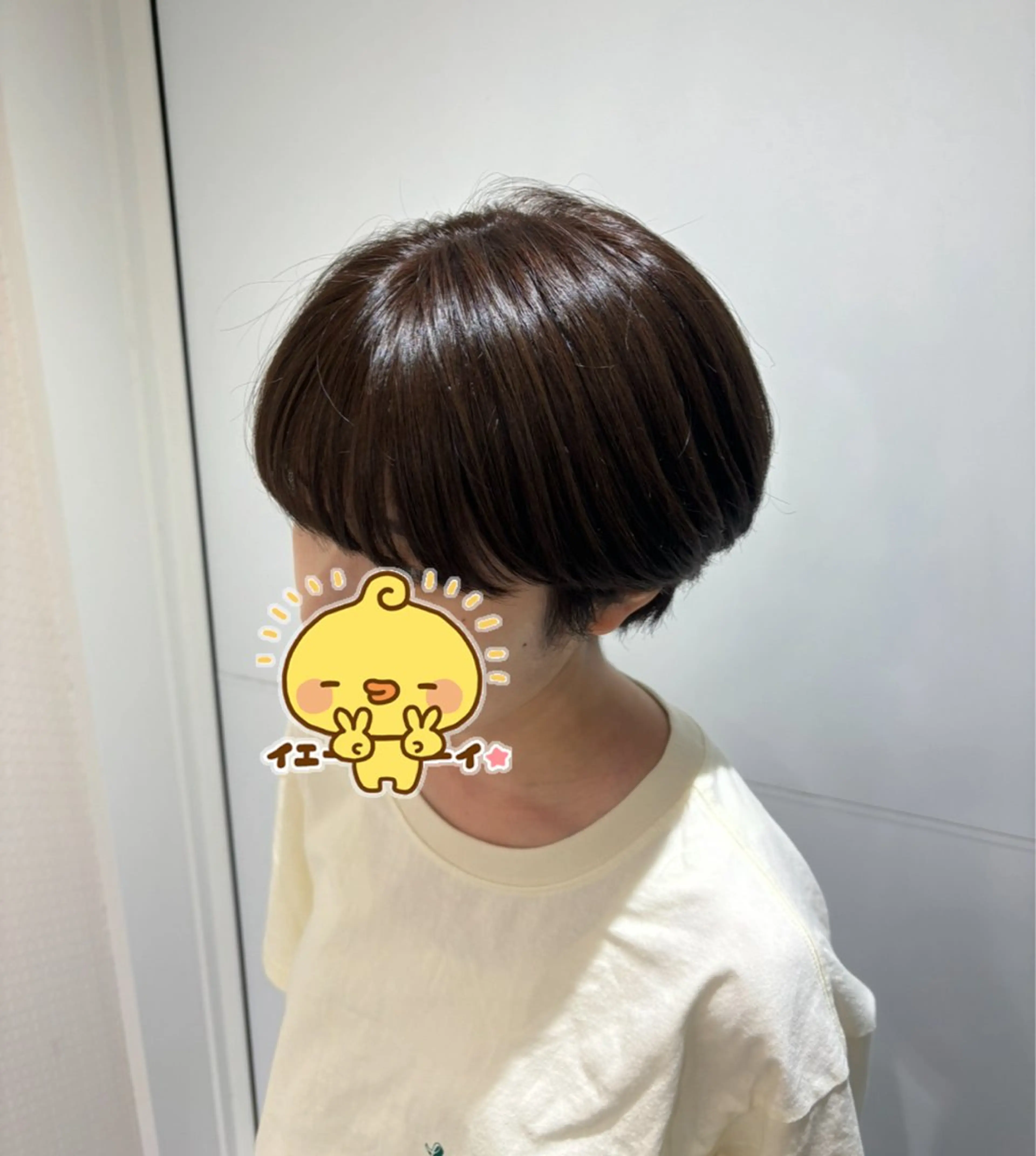 カラー ブラウンカラー ヘアカラー 間島 叶のヘアスタイル