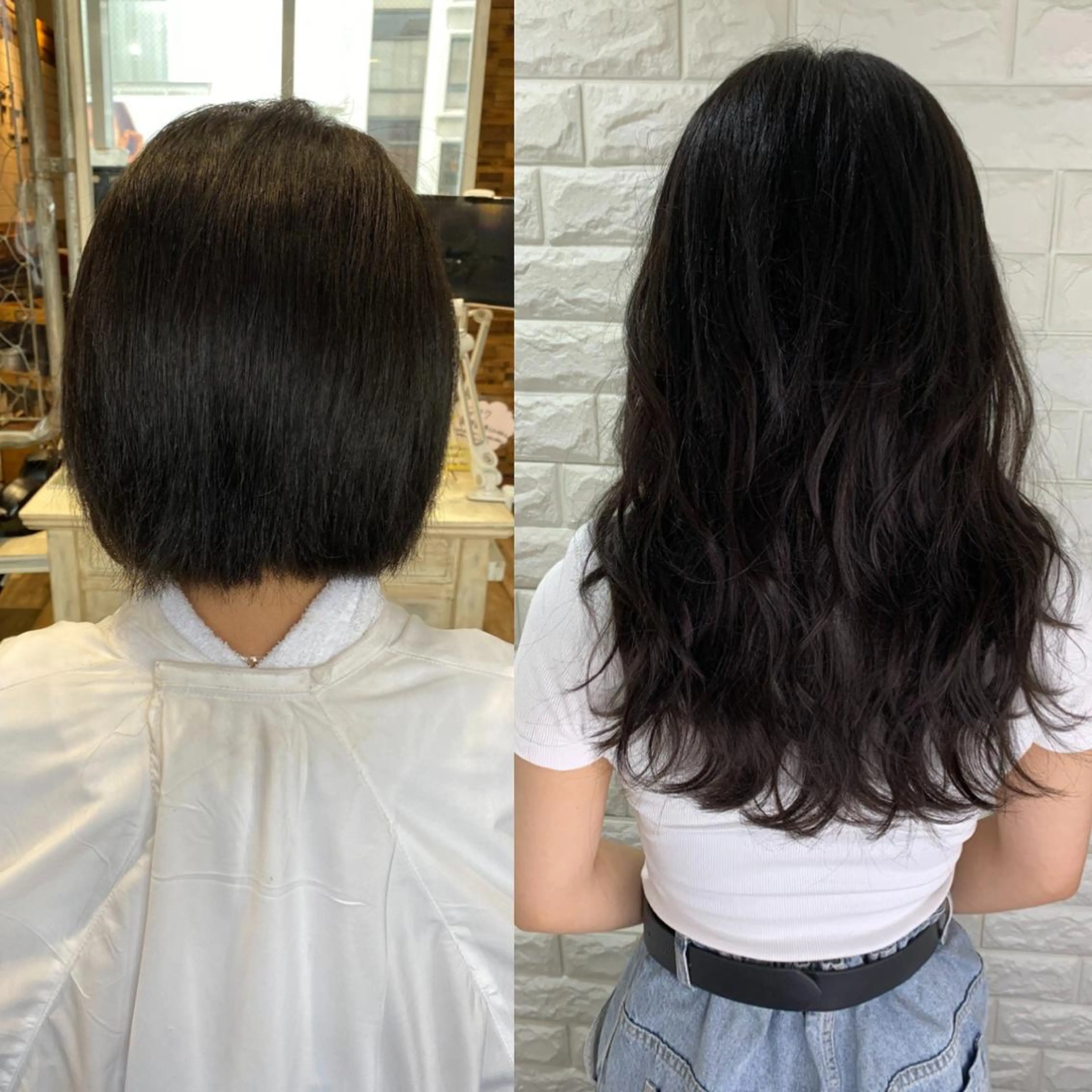 ロング プルエクステ エクステ プルエクステ 代表 松本のヘアスタイル