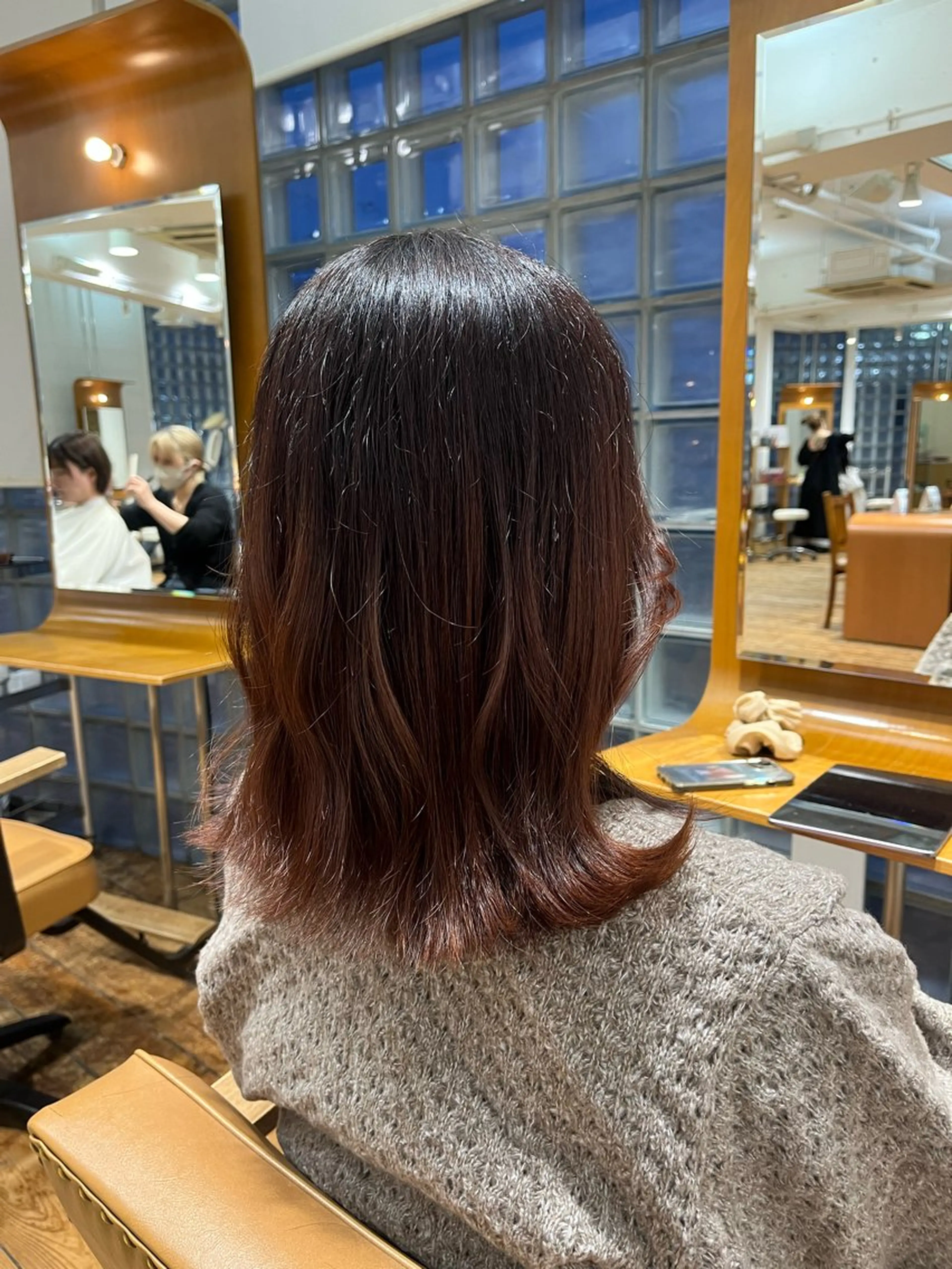 ミディアム 🫧タカムラ ユカ/ 金沢文庫🫧のヘアスタイル