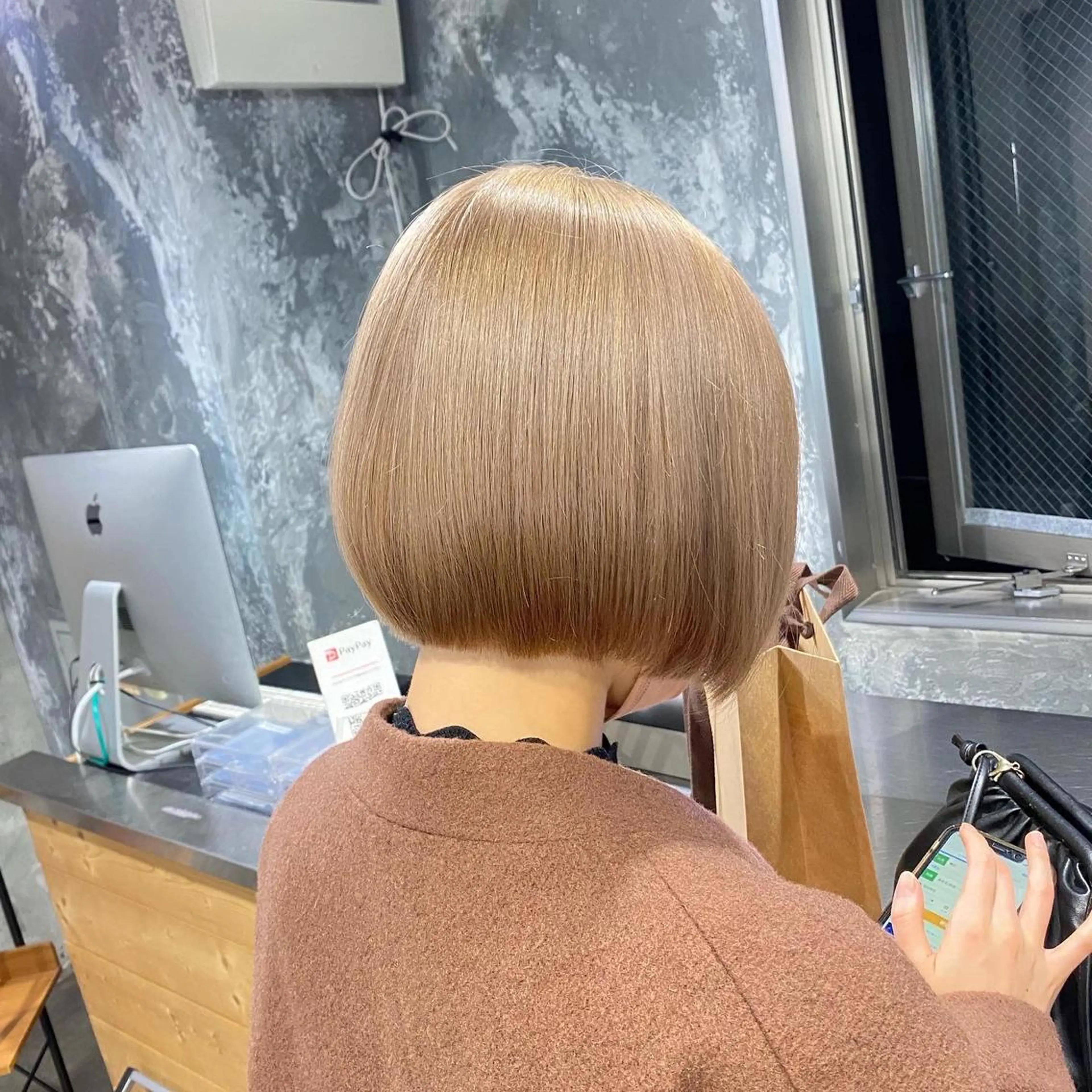 ミディアム カラー エフェクトブリーチ 🌟前澤啓太朗のヘアスタイル