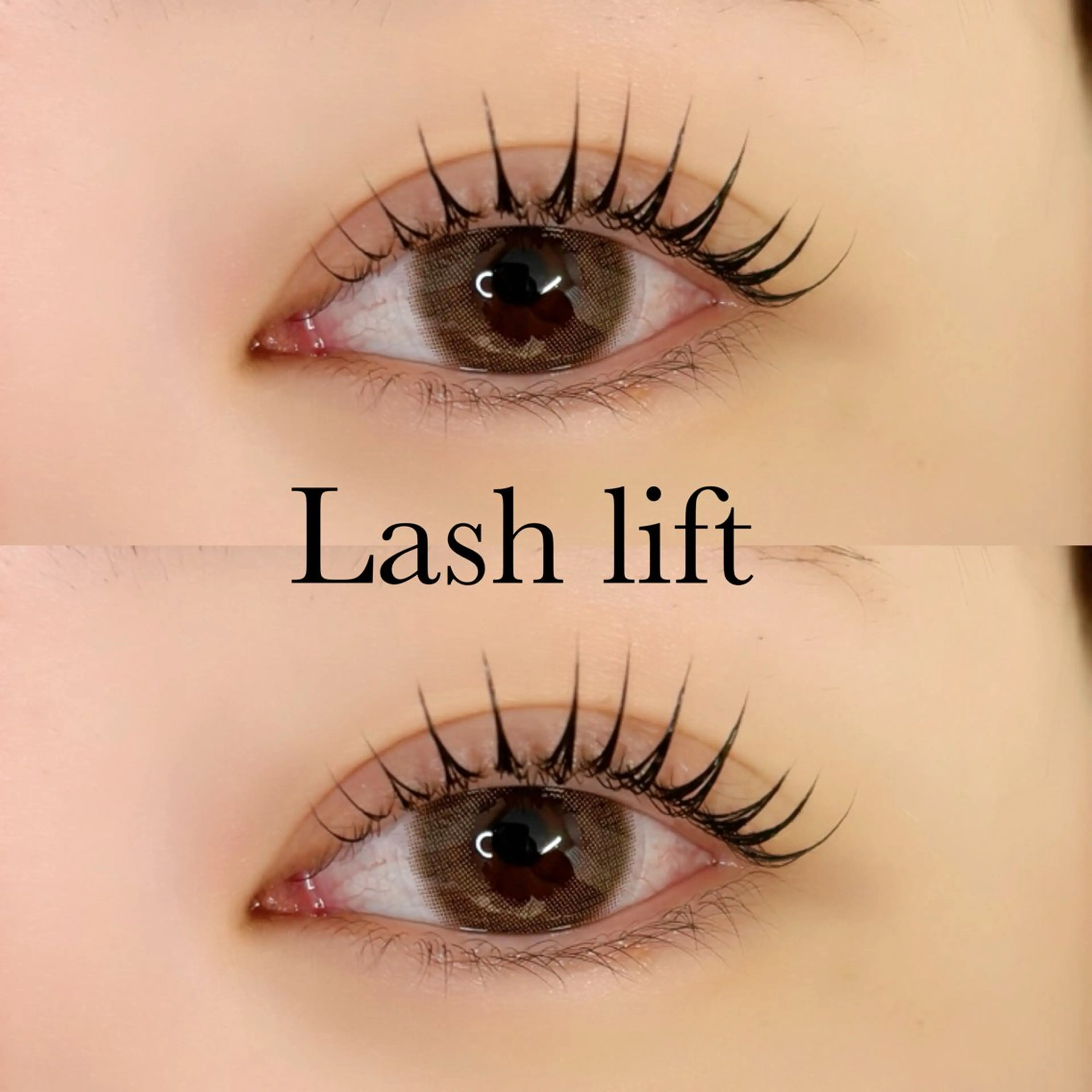 マツエク・マツパ Lカール 一重×まつ毛パーマ 福田 渚月のマツエク・マツパデザイン